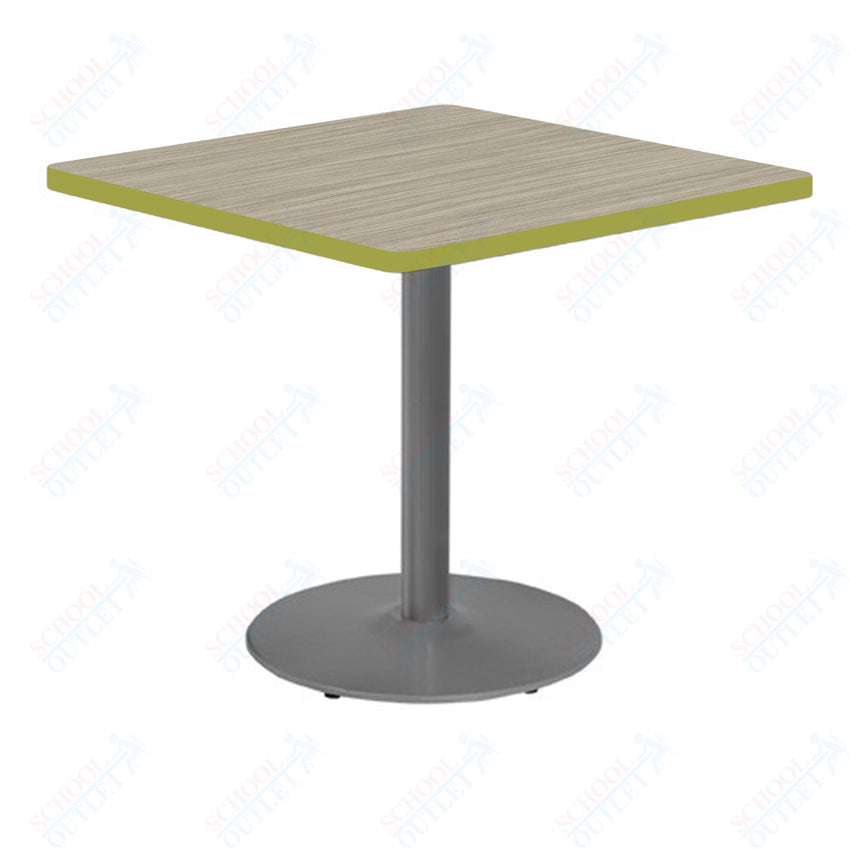 Marco 30" Square Cafe Table 29" Height Gray Base (MG2511 - M229) - SchoolOutlet