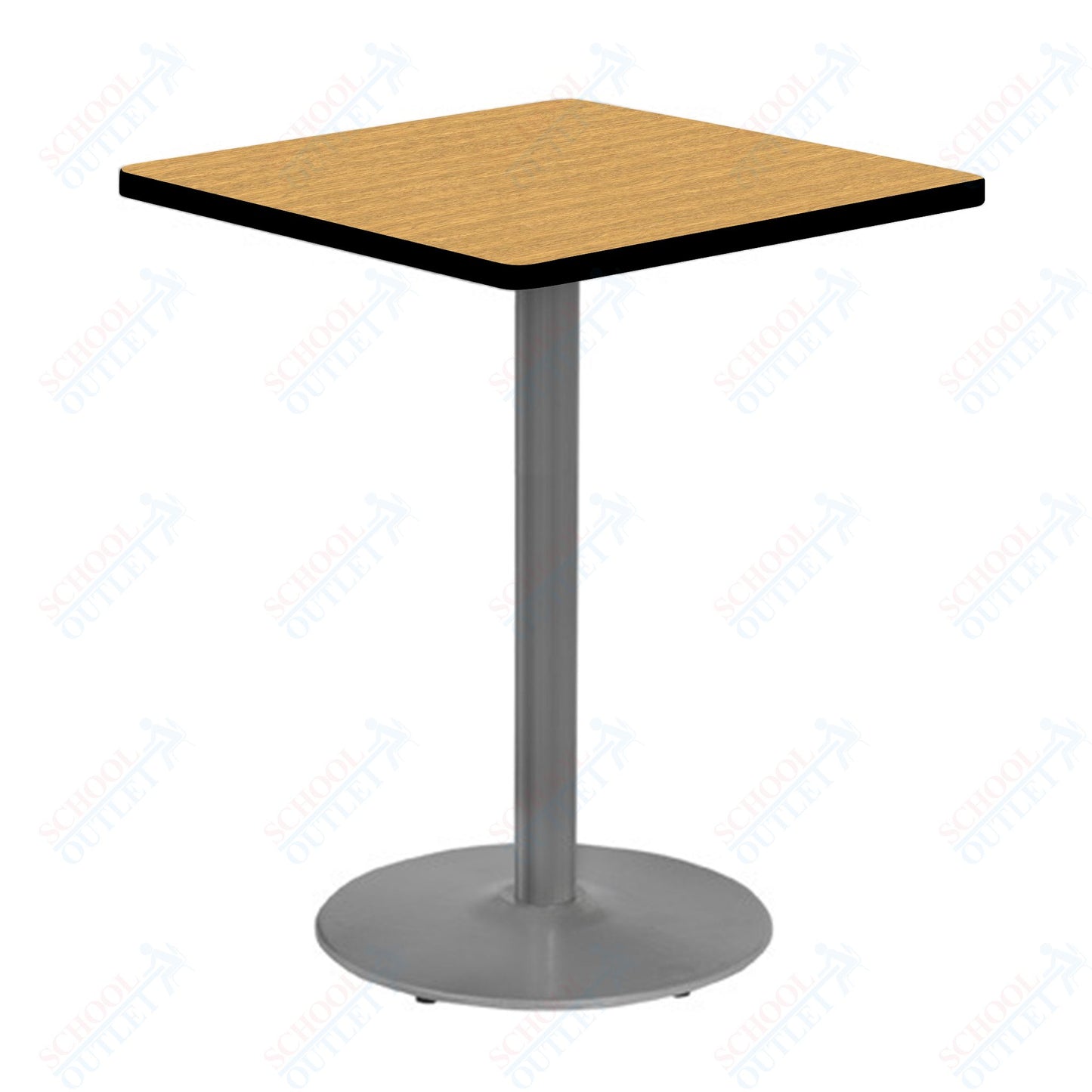 Marco 30" Square Cafe Table 42" Height Gray Base (MG2511-M242)