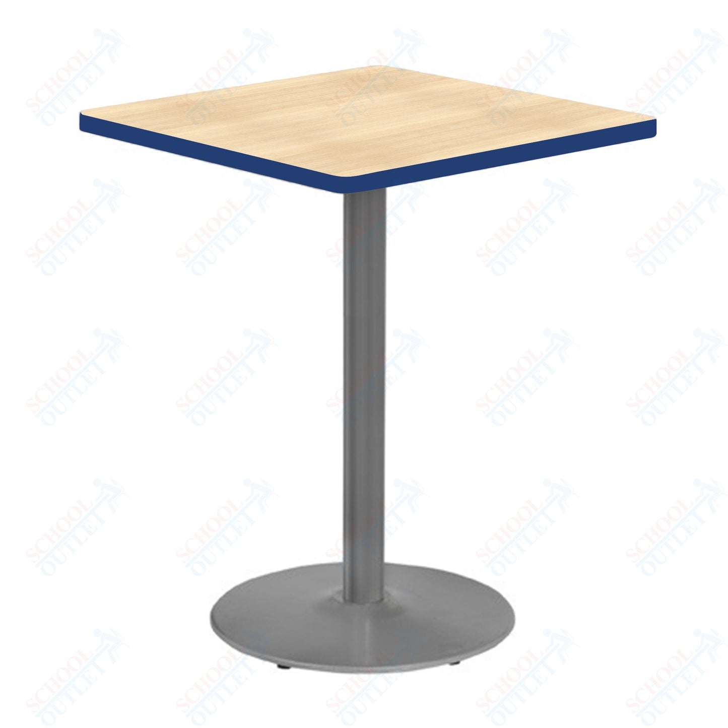 Marco 30" Square Cafe Table 42" Height Gray Base (MG2511-M242)