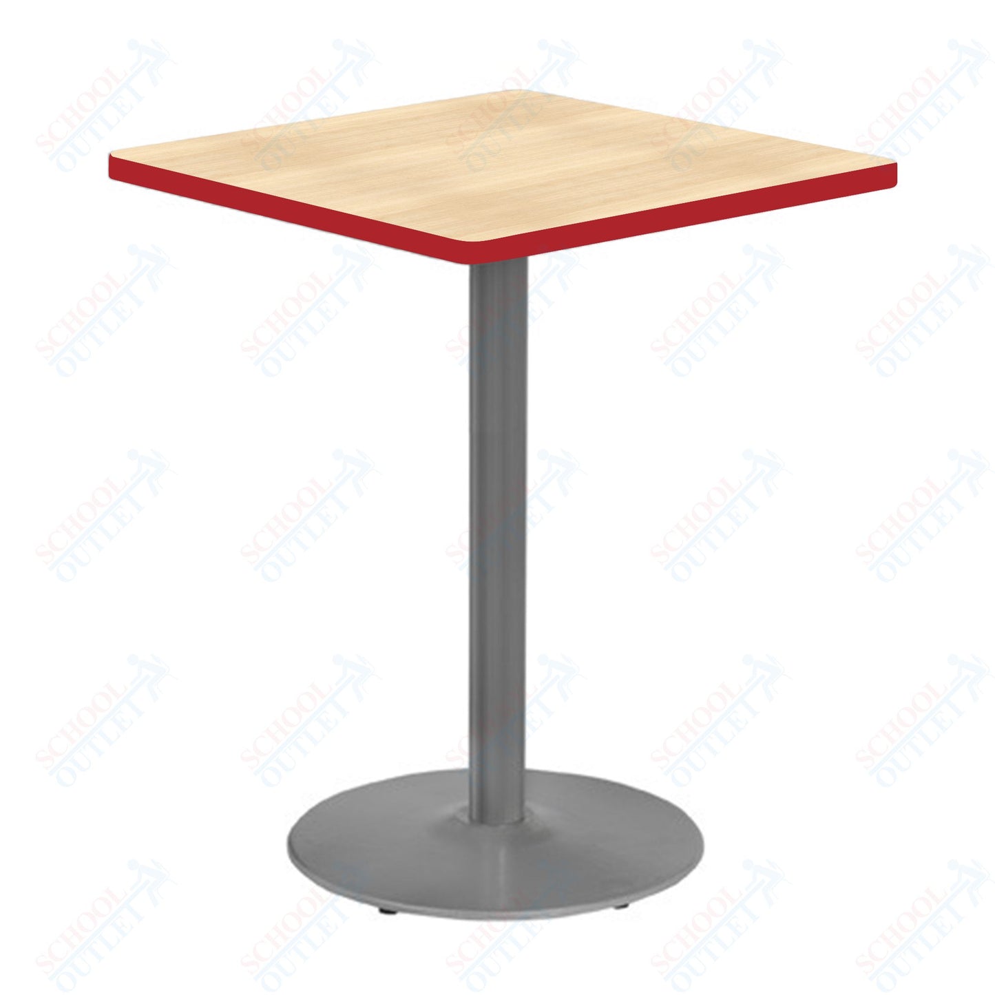 Marco 30" Square Cafe Table 42" Height Gray Base (MG2511-M242)