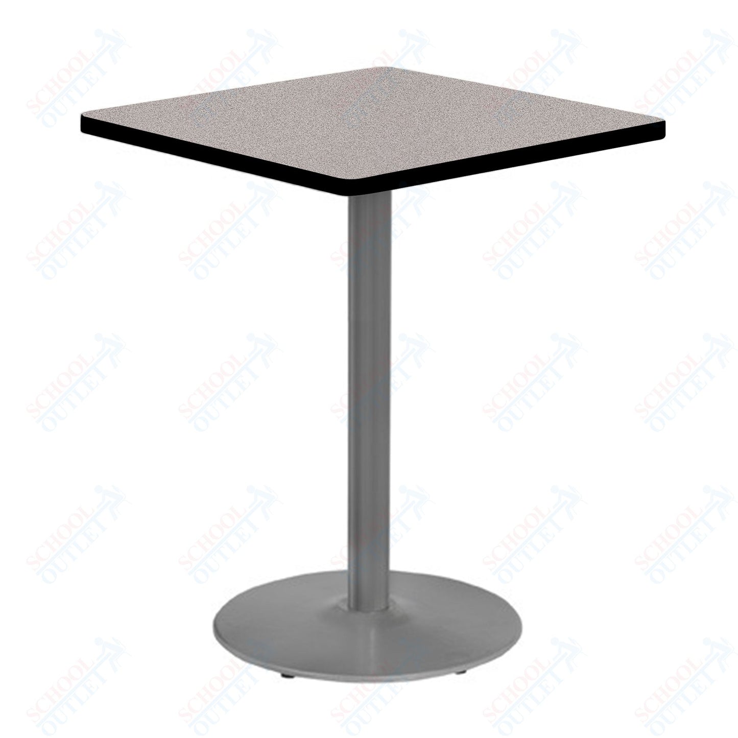 Marco 30" Square Cafe Table 42" Height Gray Base (MG2511-M242)