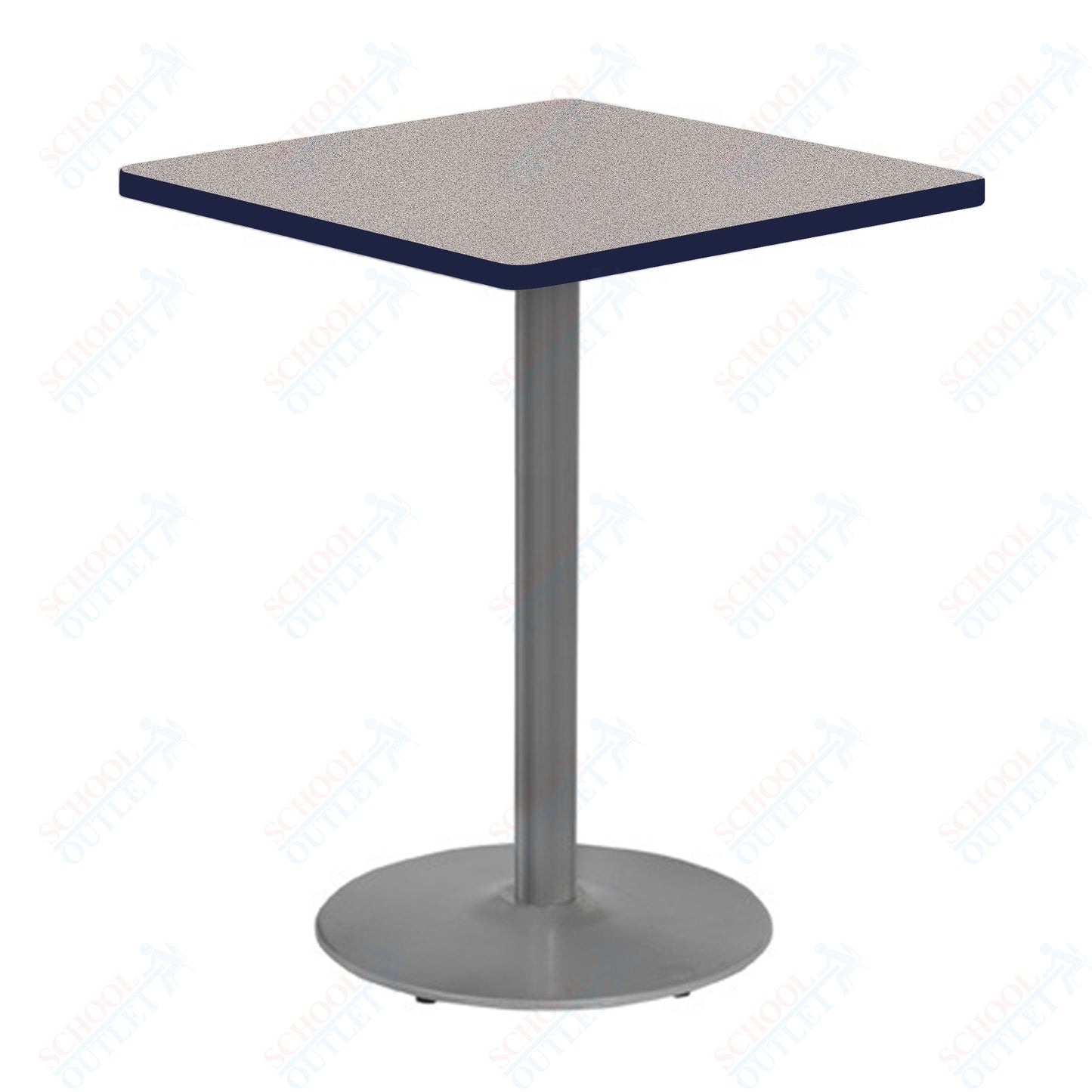 Marco 30" Square Cafe Table 42" Height Gray Base (MG2511-M242)