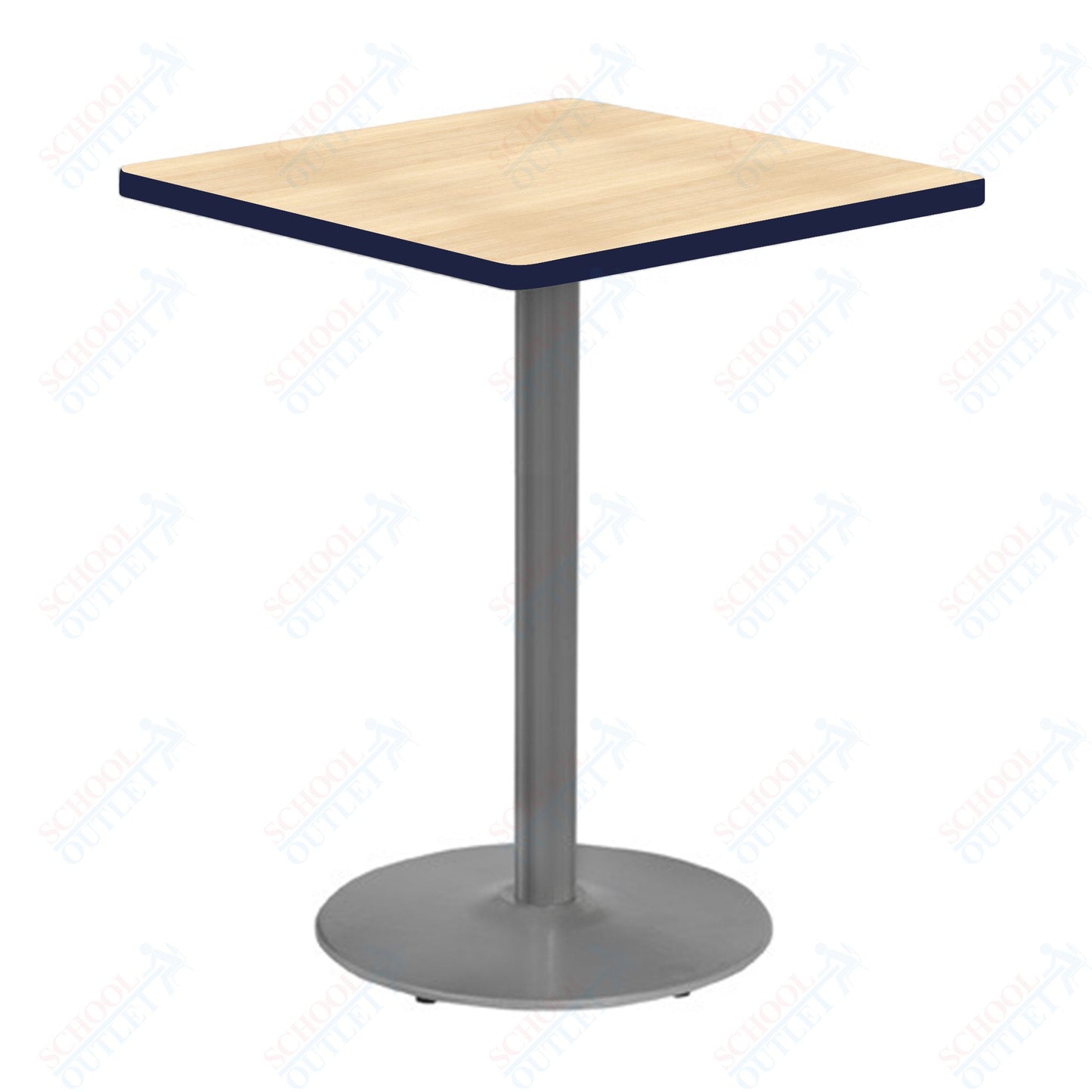 Marco 30" Square Cafe Table 42" Height Gray Base (MG2511-M242)