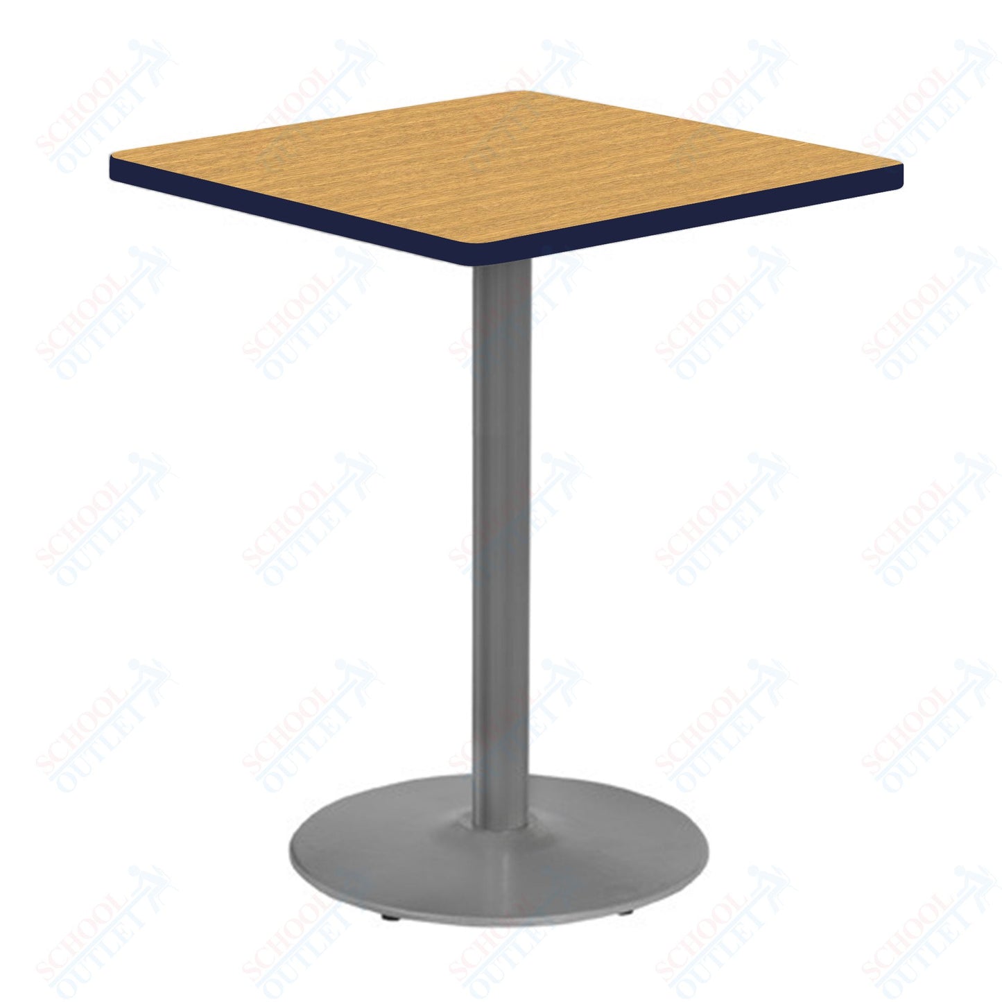 Marco 30" Square Cafe Table 42" Height Gray Base (MG2511-M242)