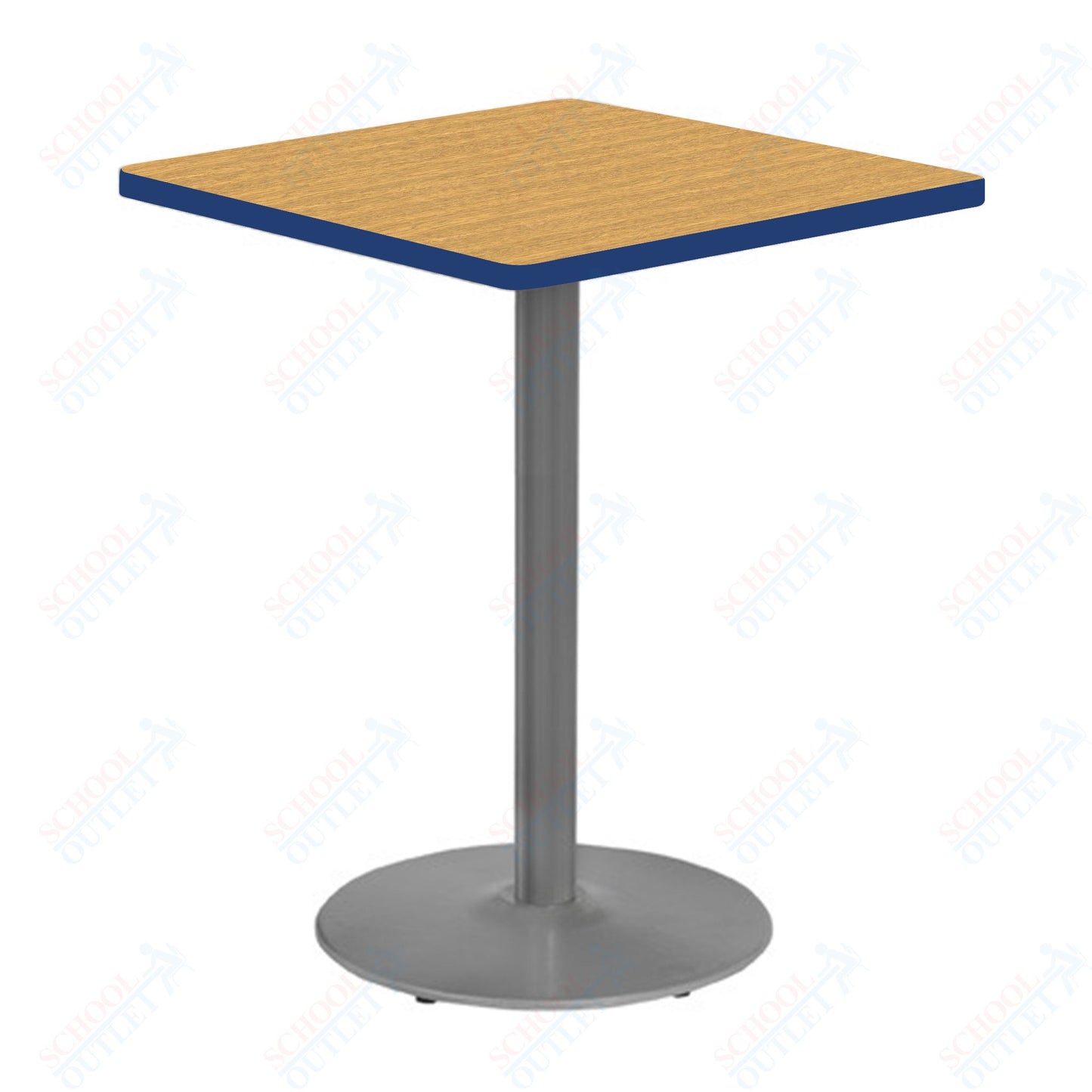 Marco 30" Square Cafe Table 42" Height Gray Base (MG2511-M242)