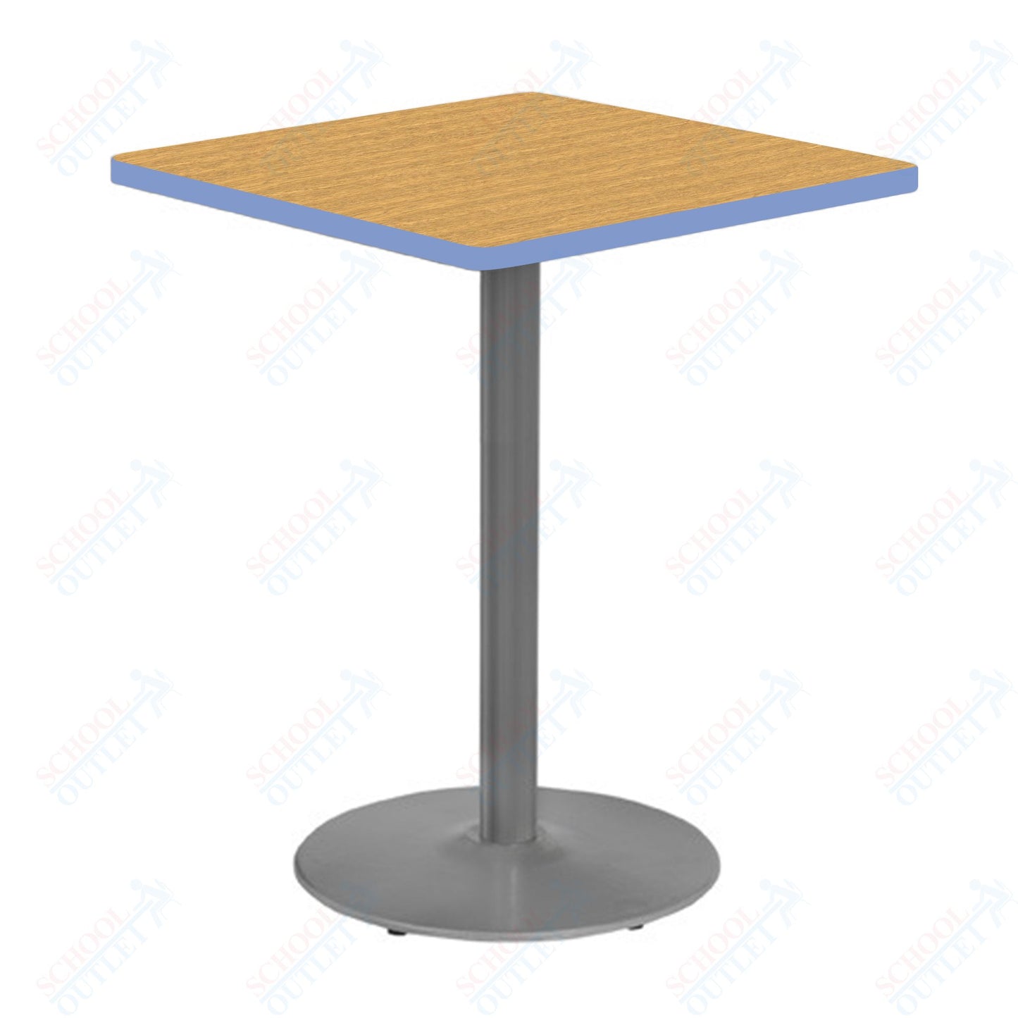 Marco 30" Square Cafe Table 42" Height Gray Base (MG2511-M242)