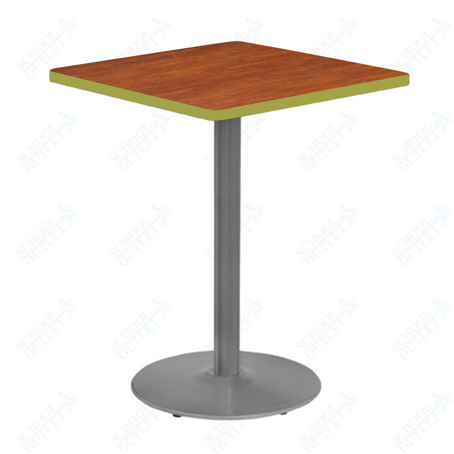 Marco 30" Square Cafe Table 42" Height Gray Base (MG2511-M242)