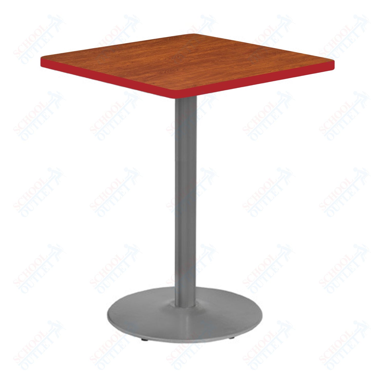 Marco 30" Square Cafe Table 42" Height Gray Base (MG2511-M242)