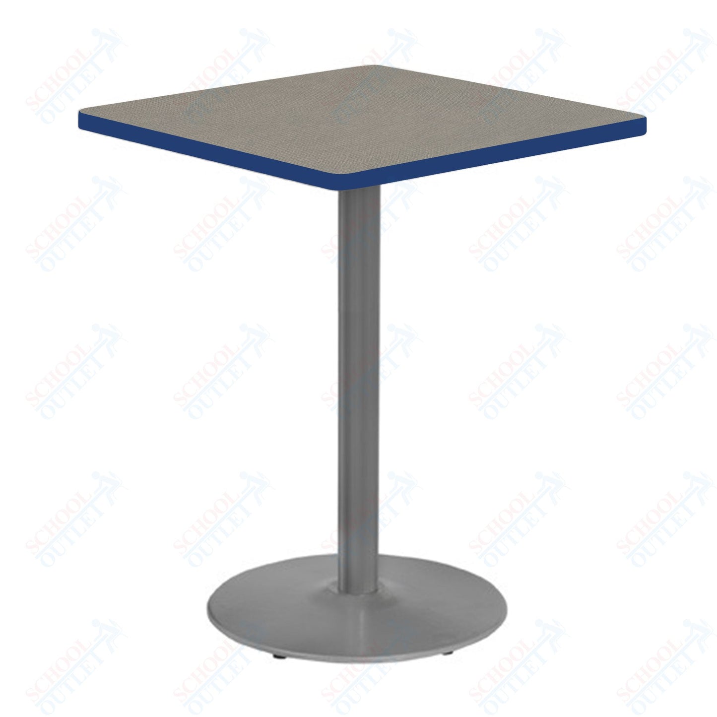 Marco 30" Square Cafe Table 42" Height Gray Base (MG2511-M242)