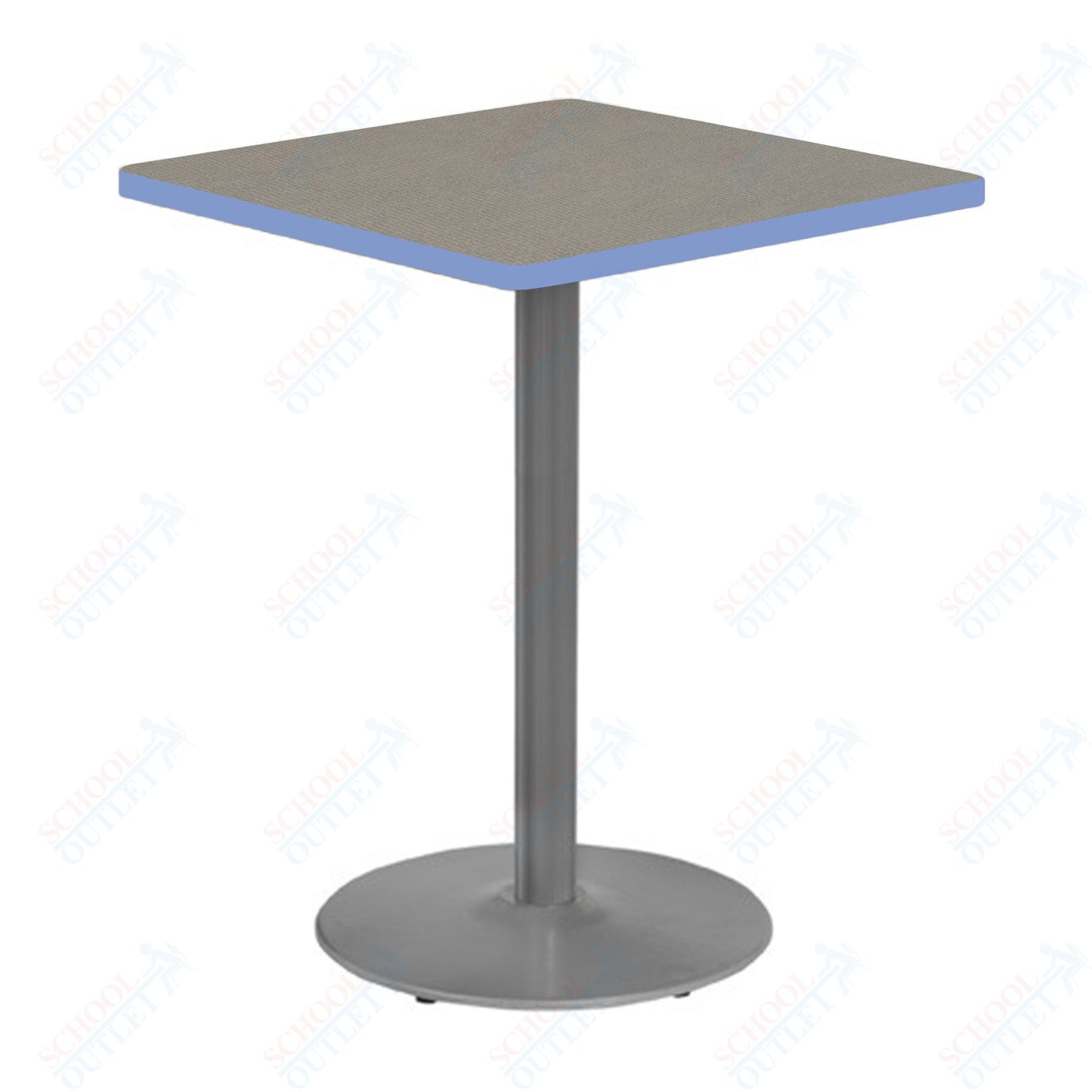 Marco 30" Square Cafe Table 42" Height Gray Base (MG2511-M242)