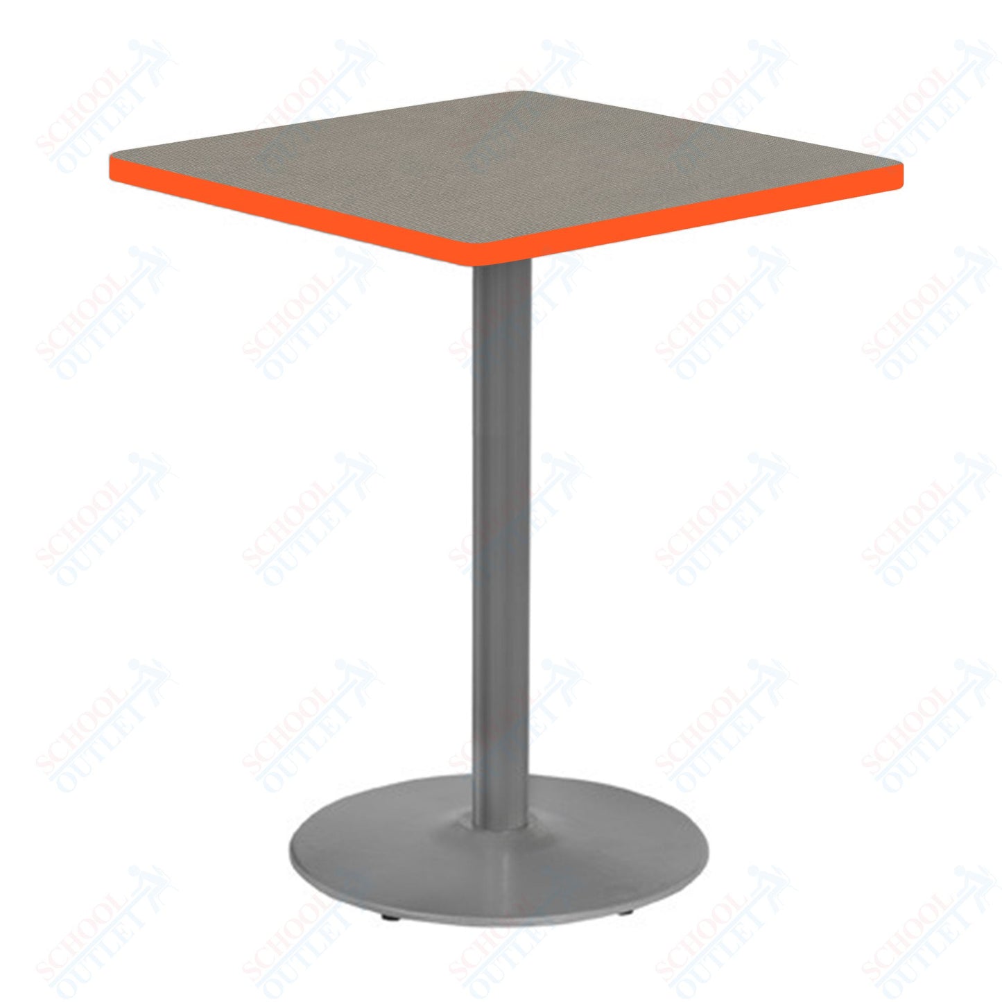 Marco 30" Square Cafe Table 42" Height Gray Base (MG2511-M242)