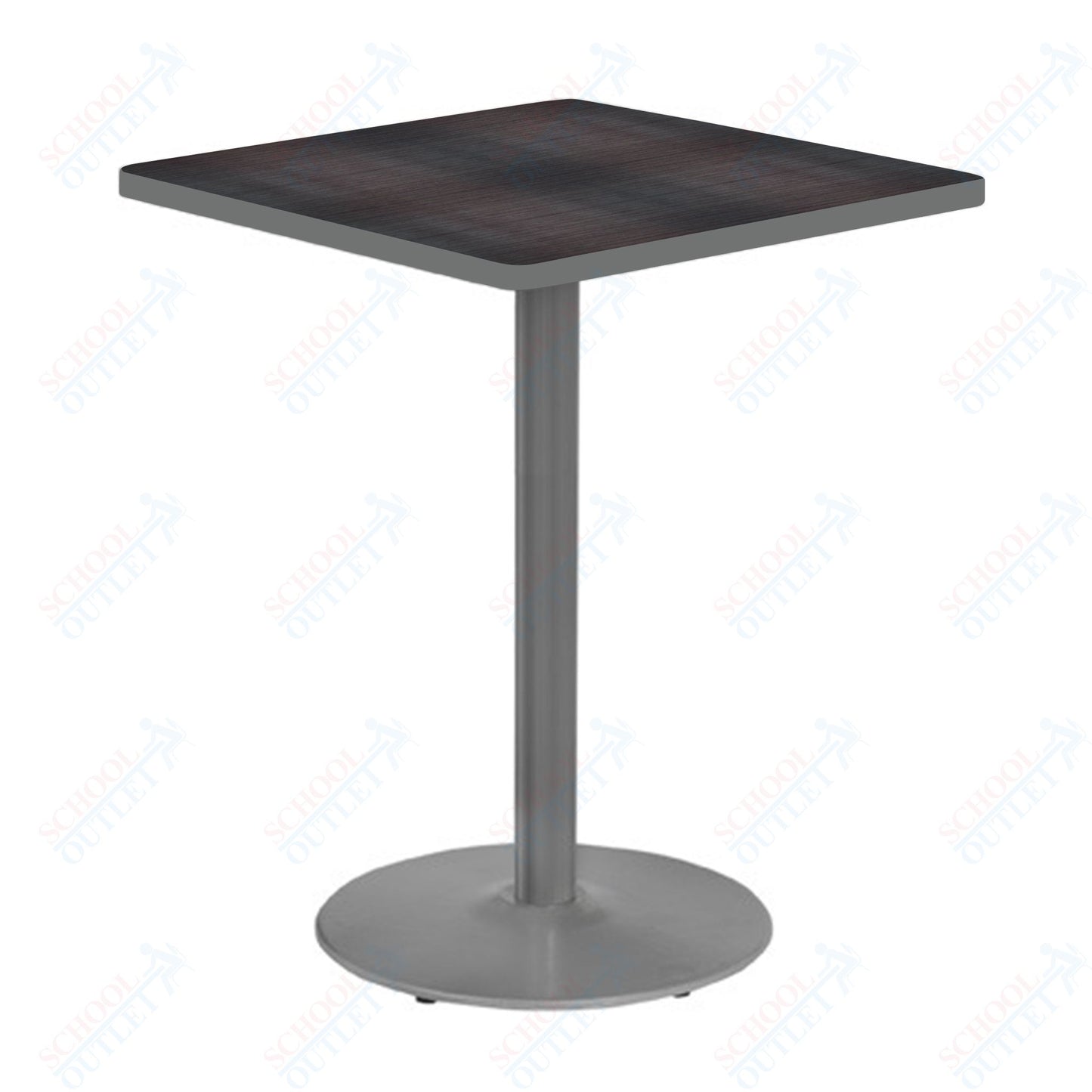 Marco 30" Square Cafe Table 42" Height Gray Base (MG2511-M242)