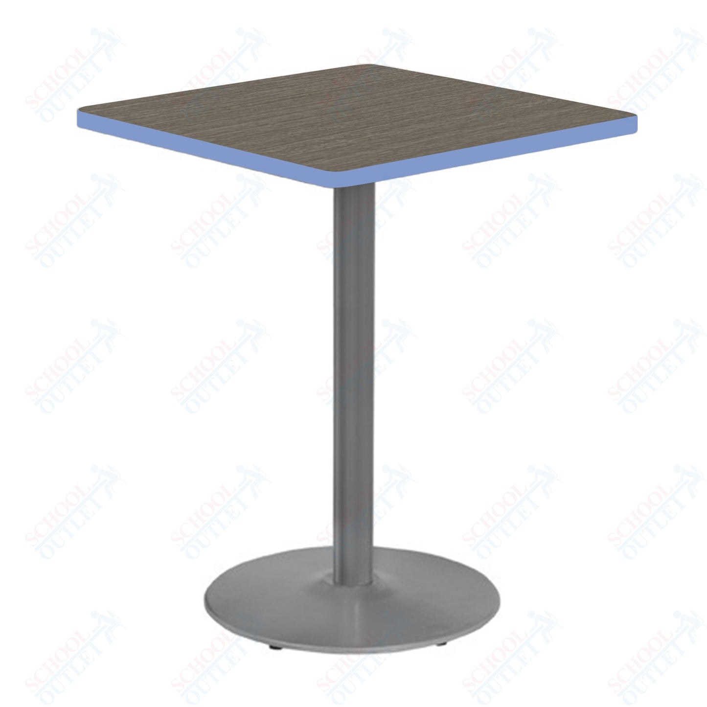 Marco 30" Square Cafe Table 42" Height Gray Base (MG2511-M242)