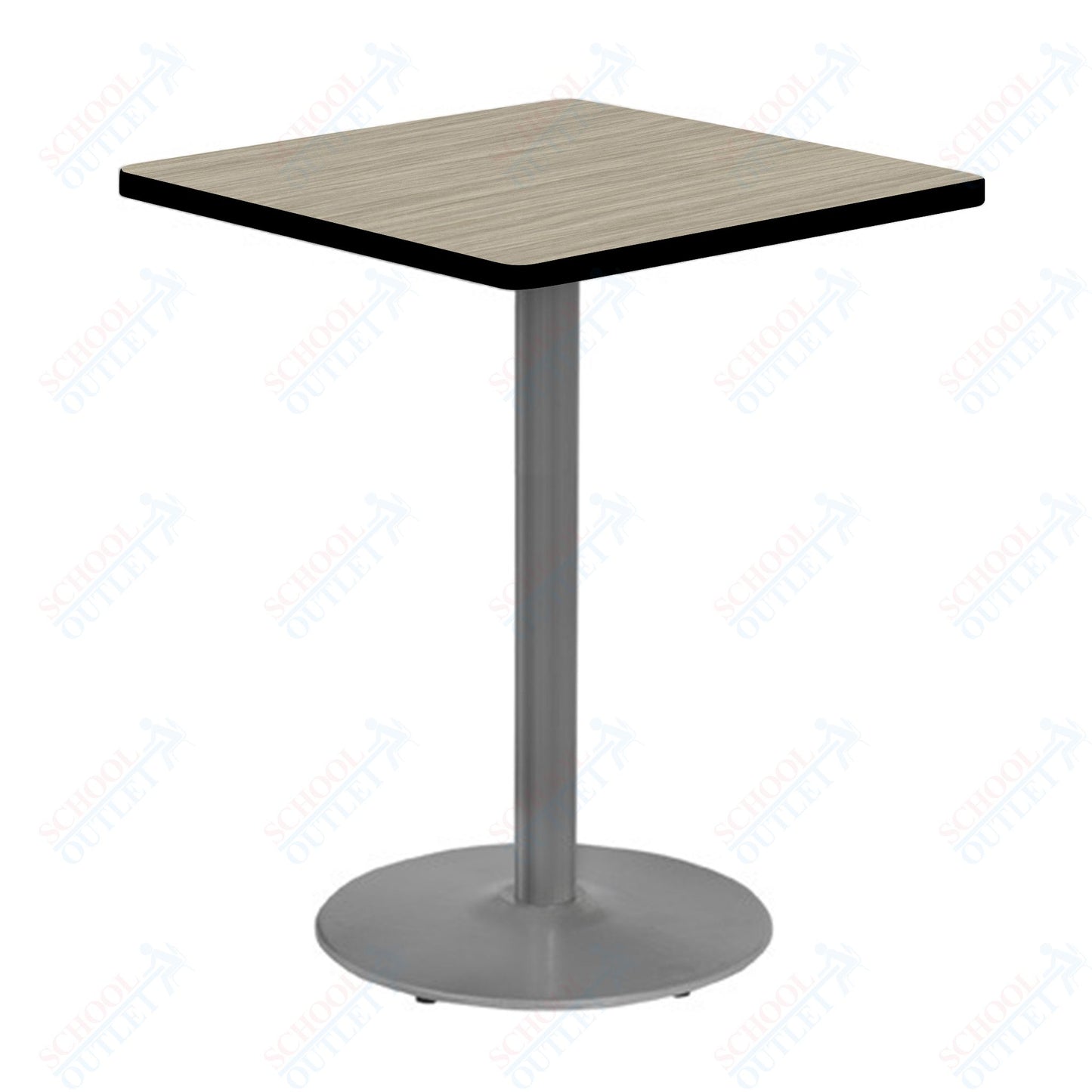 Marco 30" Square Cafe Table 42" Height Gray Base (MG2511-M242)