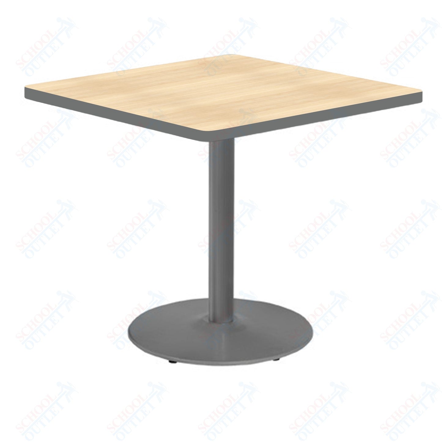 Marco 36" Square Cafe Table 29" Height Gray Base (MG2512-M229)