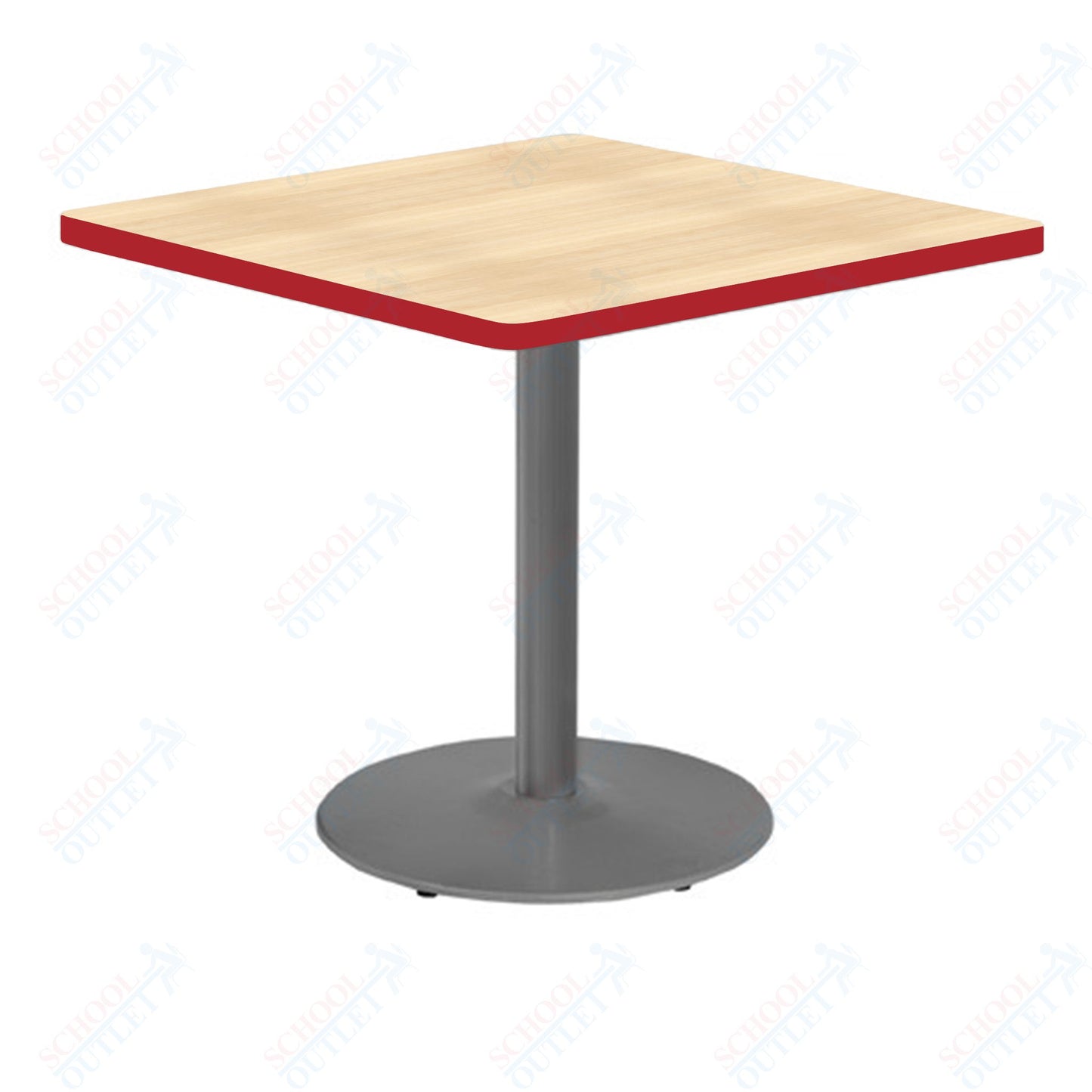 Marco 36" Square Cafe Table 29" Height Gray Base (MG2512-M229)