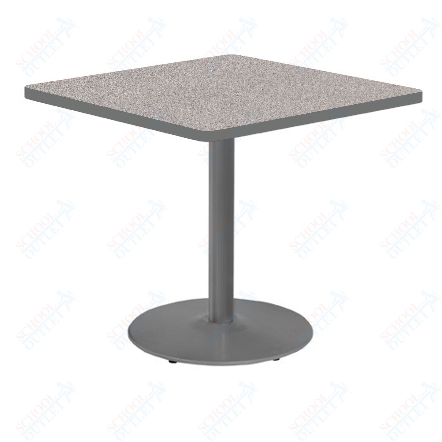 Marco 36" Square Cafe Table 29" Height Gray Base (MG2512-M229)