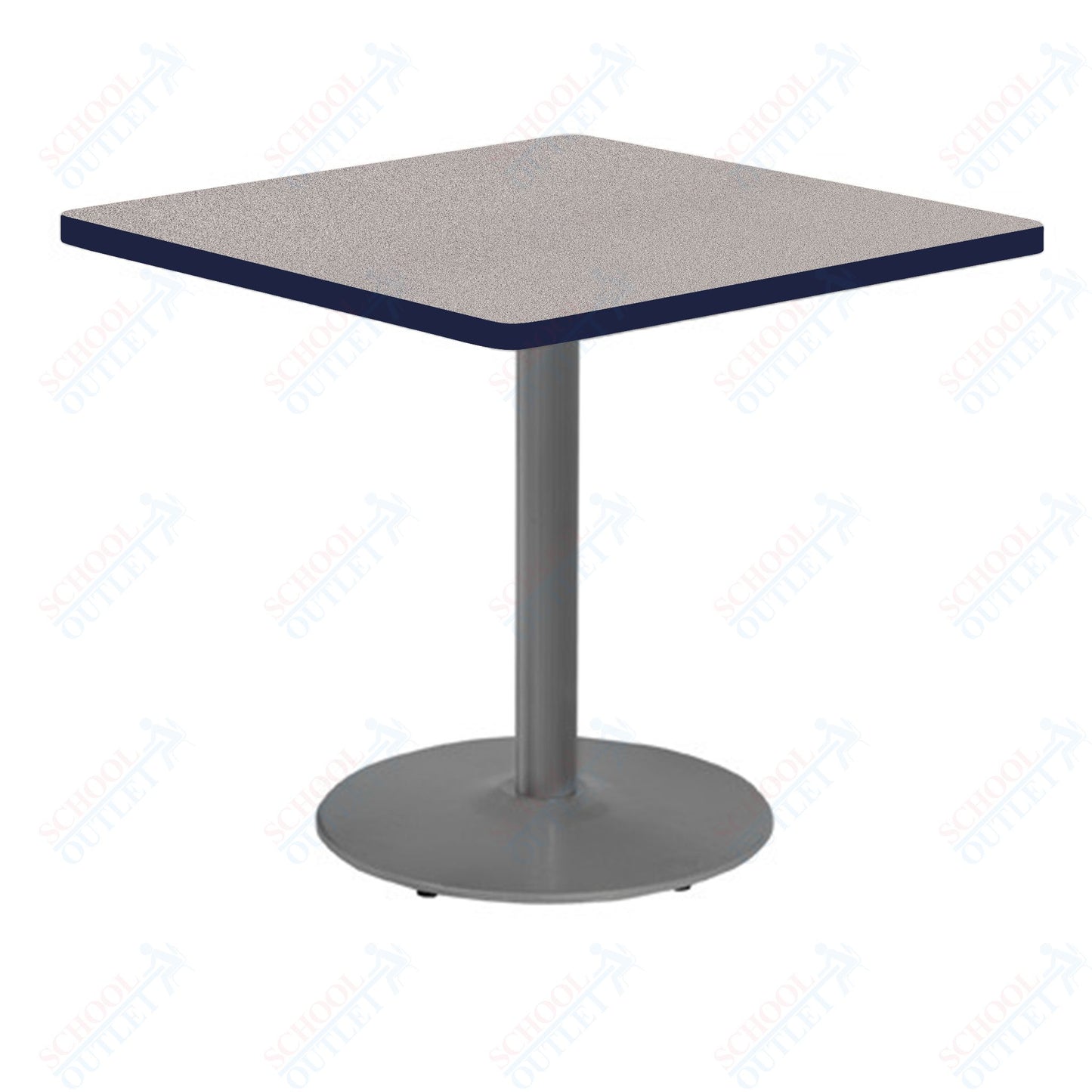 Marco 36" Square Cafe Table 29" Height Gray Base (MG2512-M229)