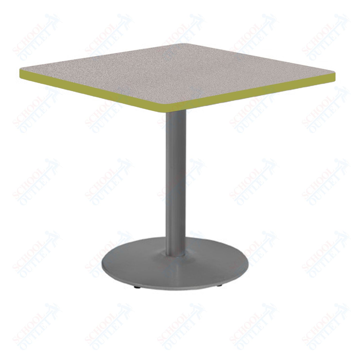 Marco 36" Square Cafe Table 29" Height Gray Base (MG2512-M229)