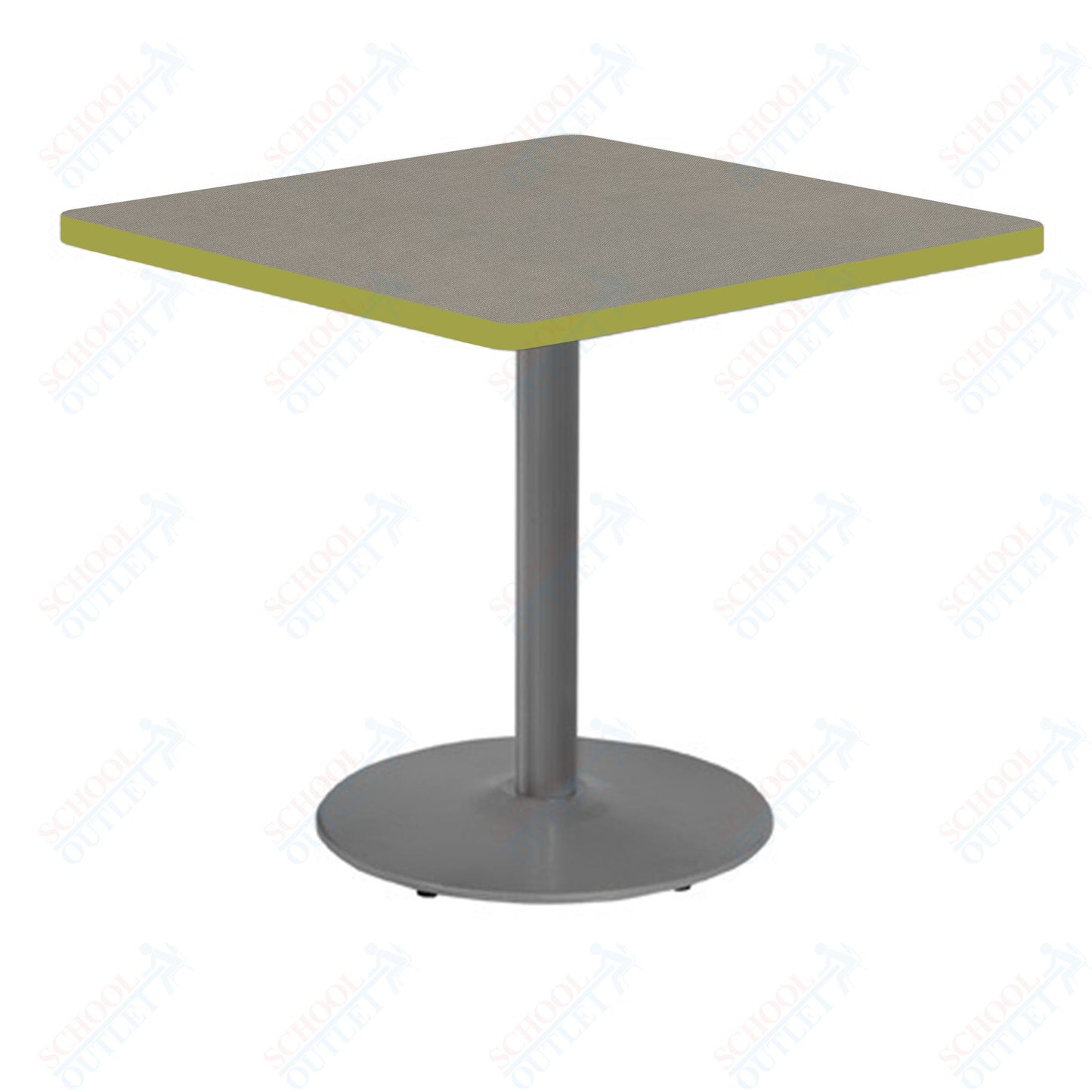 Marco 36" Square Cafe Table 29" Height Gray Base (MG2512-M229)