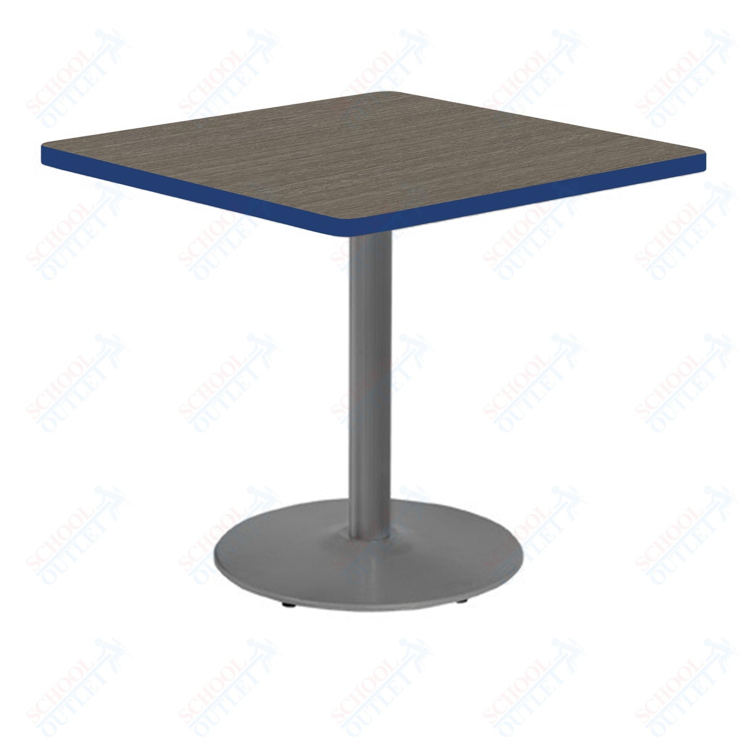 Marco 36" Square Cafe Table 29" Height Gray Base (MG2512-M229)