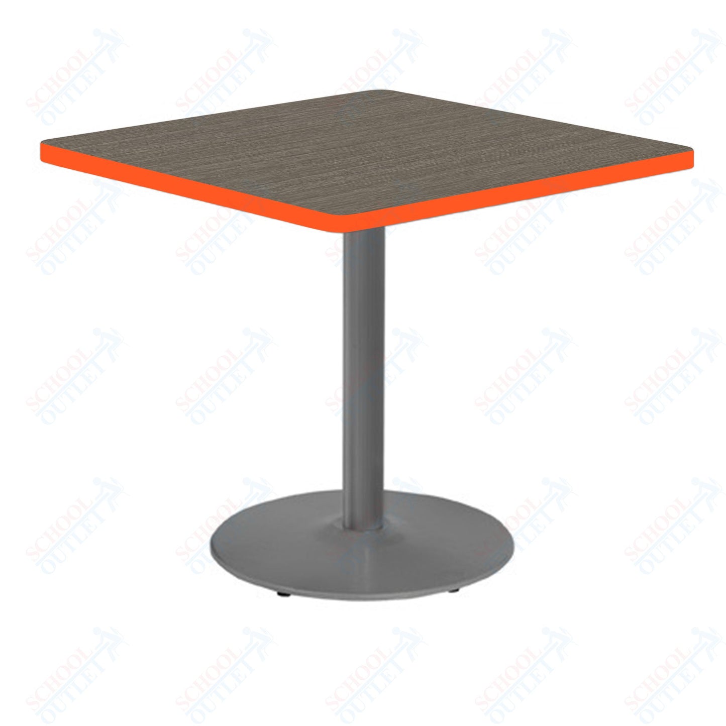 Marco 36" Square Cafe Table 29" Height Gray Base (MG2512-M229)