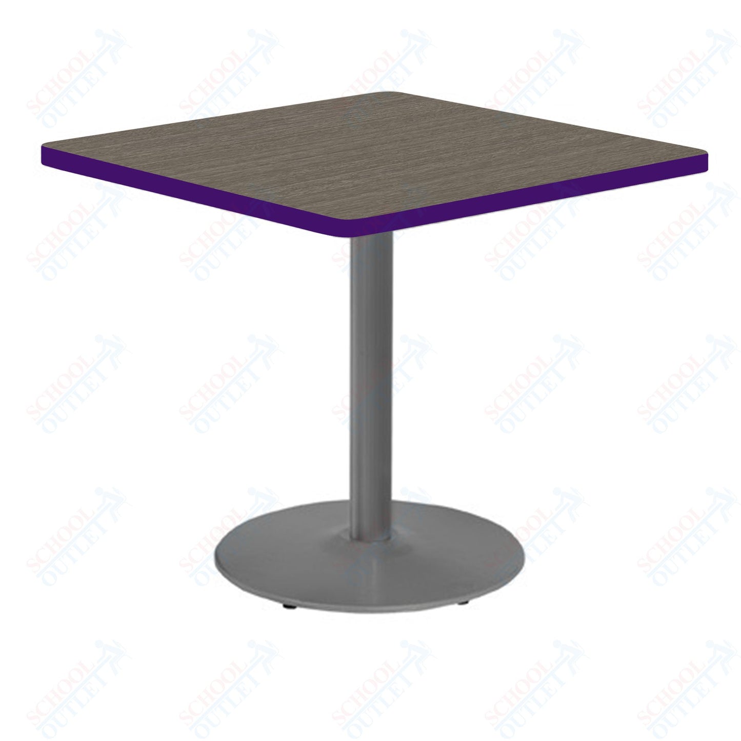 Marco 36" Square Cafe Table 29" Height Gray Base (MG2512-M229)