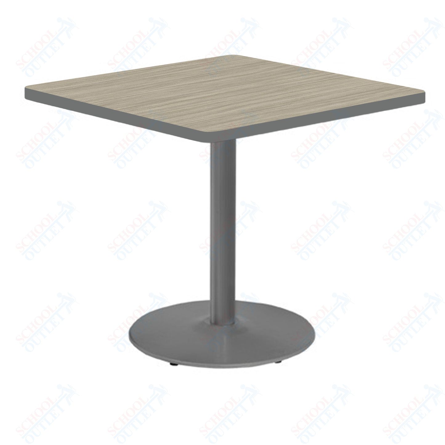 Marco 36" Square Cafe Table 29" Height Gray Base (MG2512-M229)