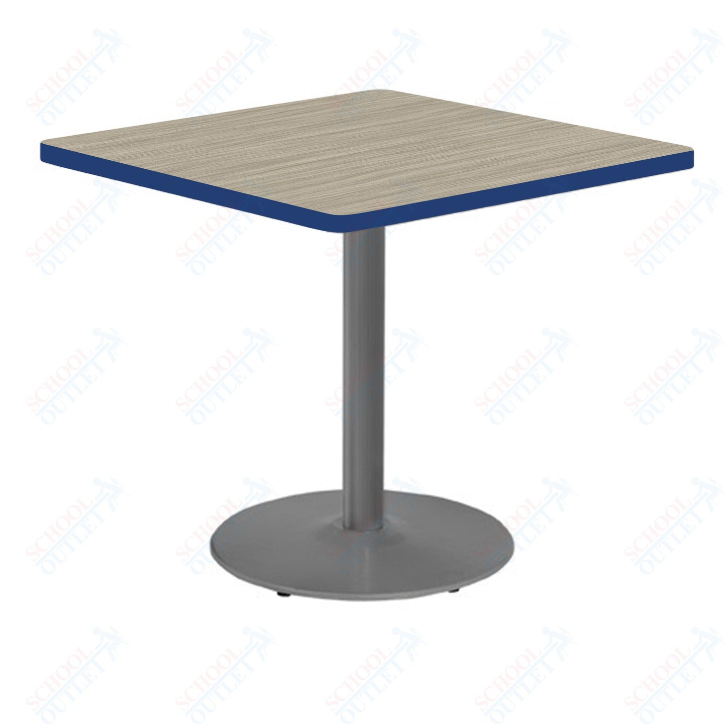 Marco 36" Square Cafe Table 29" Height Gray Base (MG2512-M229)