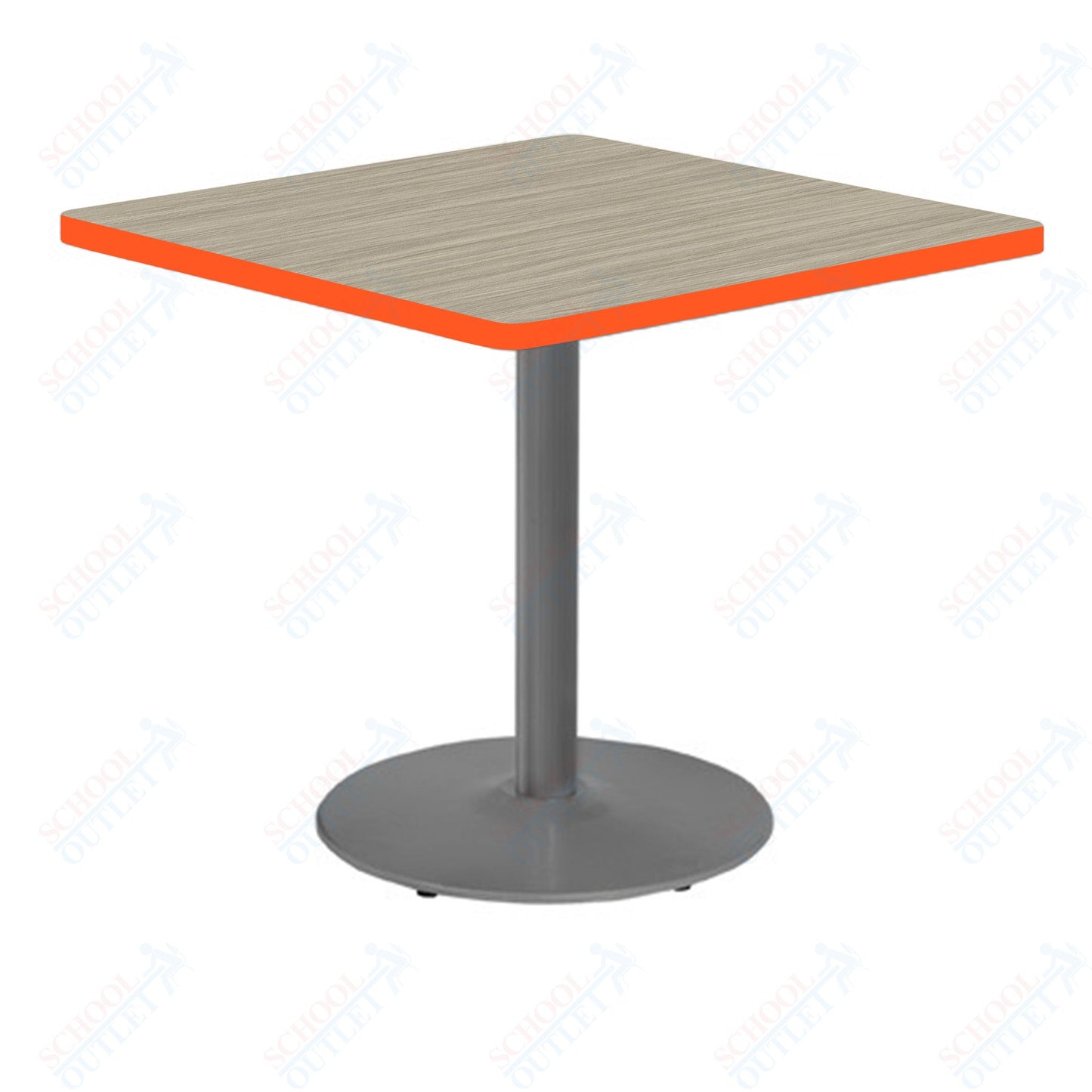 Marco 36" Square Cafe Table 29" Height Gray Base (MG2512-M229)