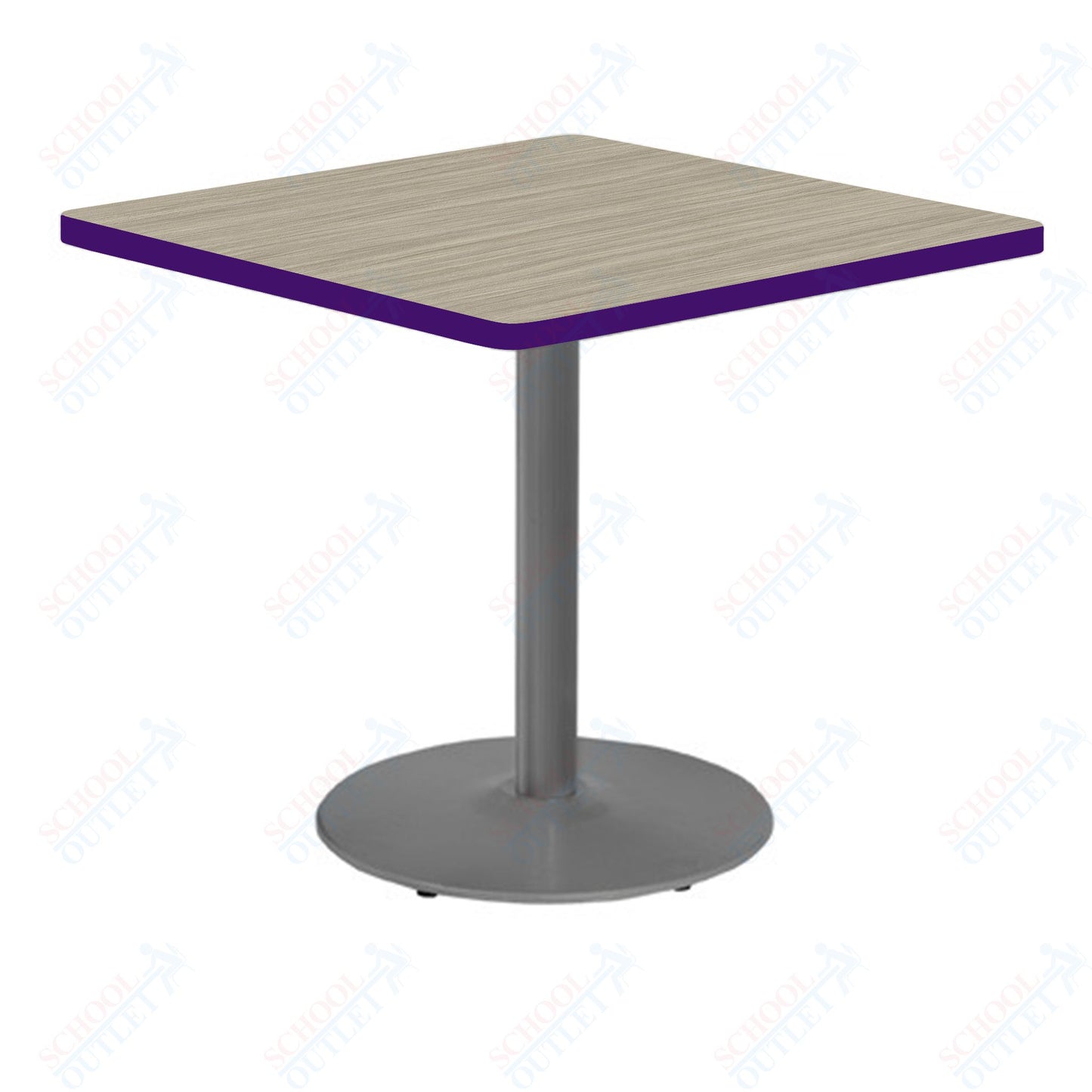 Marco 36" Square Cafe Table 29" Height Gray Base (MG2512-M229)