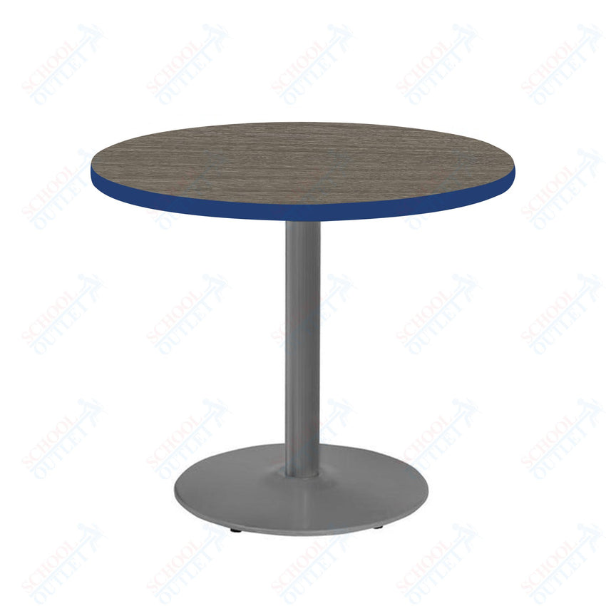 Marco 30" Round Cafe Table 29" Height Gray Base (MG2543 - M229) - SchoolOutlet