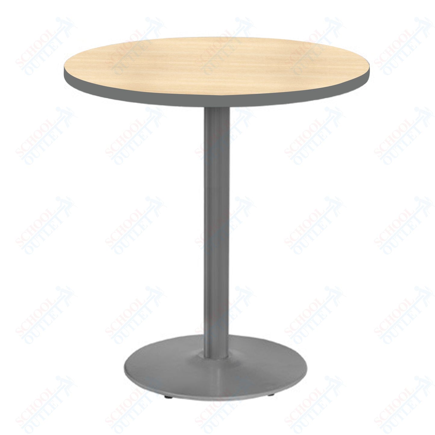 Marco 30" Round Cafe Table 42" Height Gray Base (MG2543-M242)