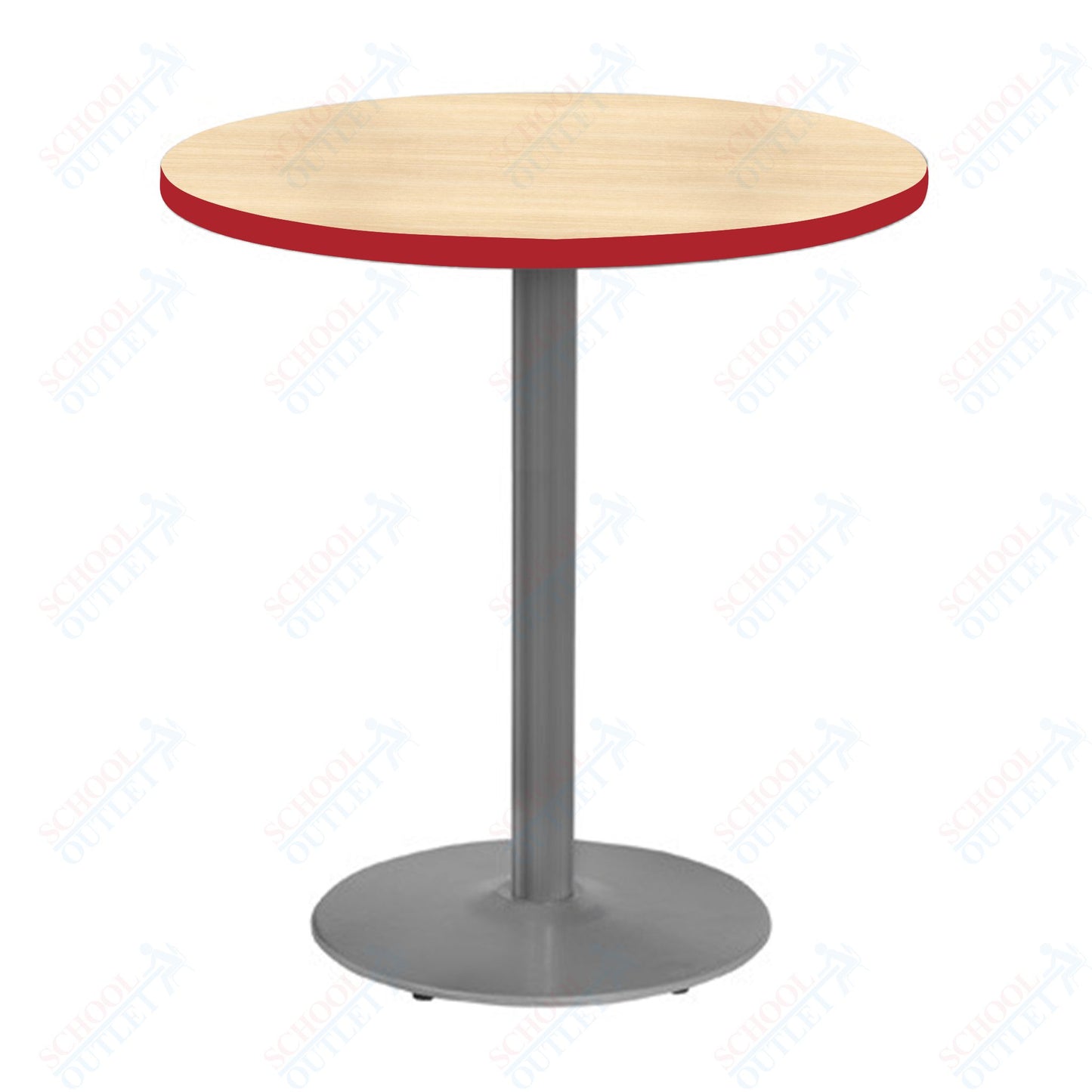 Marco 30" Round Cafe Table 42" Height Gray Base (MG2543-M242)