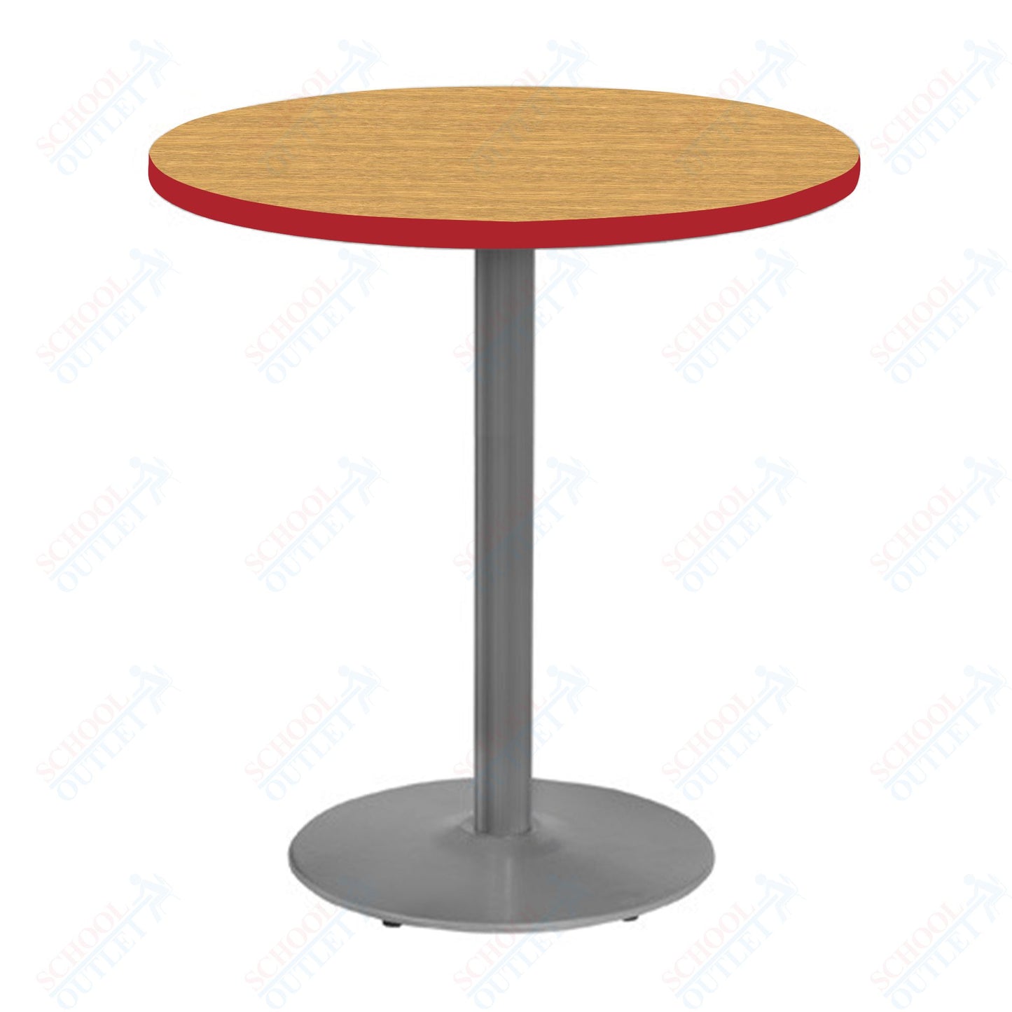 Marco 30" Round Cafe Table 42" Height Gray Base (MG2543-M242)