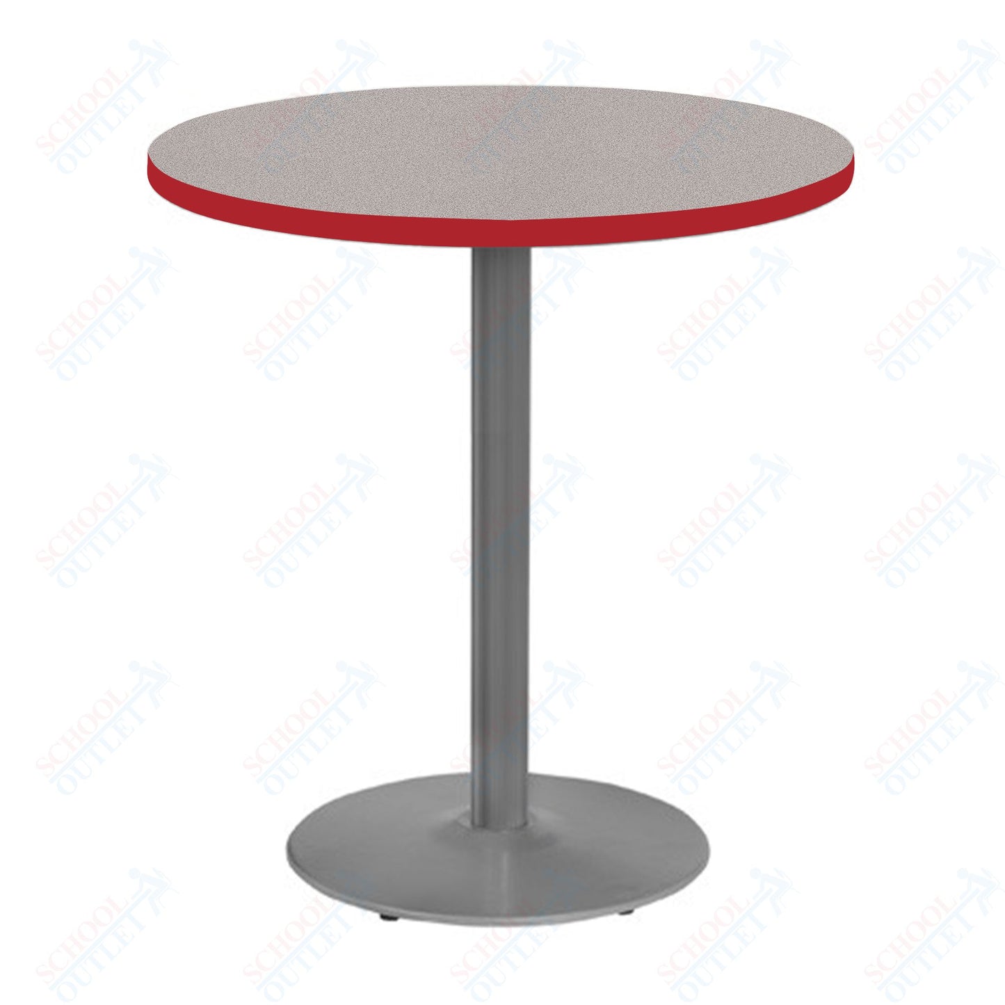 Marco 30" Round Cafe Table 42" Height Gray Base (MG2543-M242)