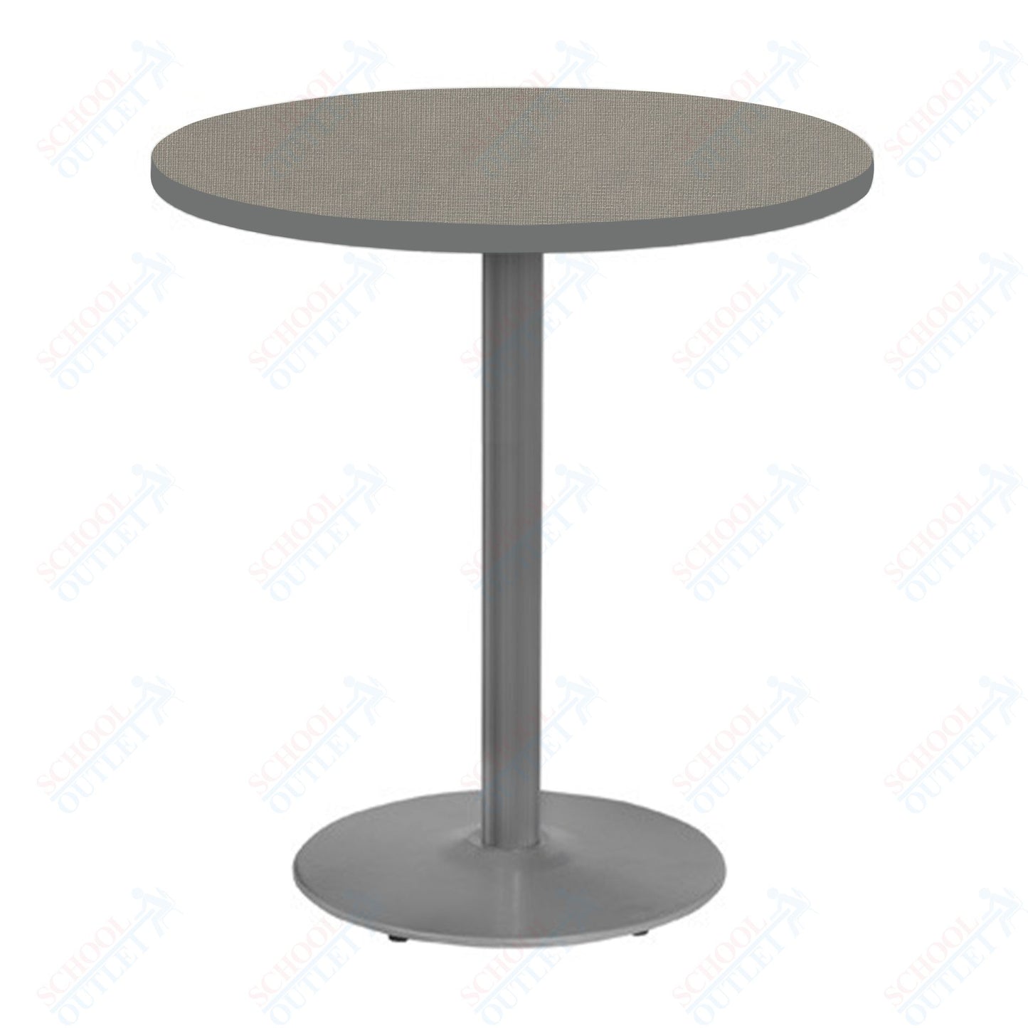 Marco 30" Round Cafe Table 42" Height Gray Base (MG2543-M242)