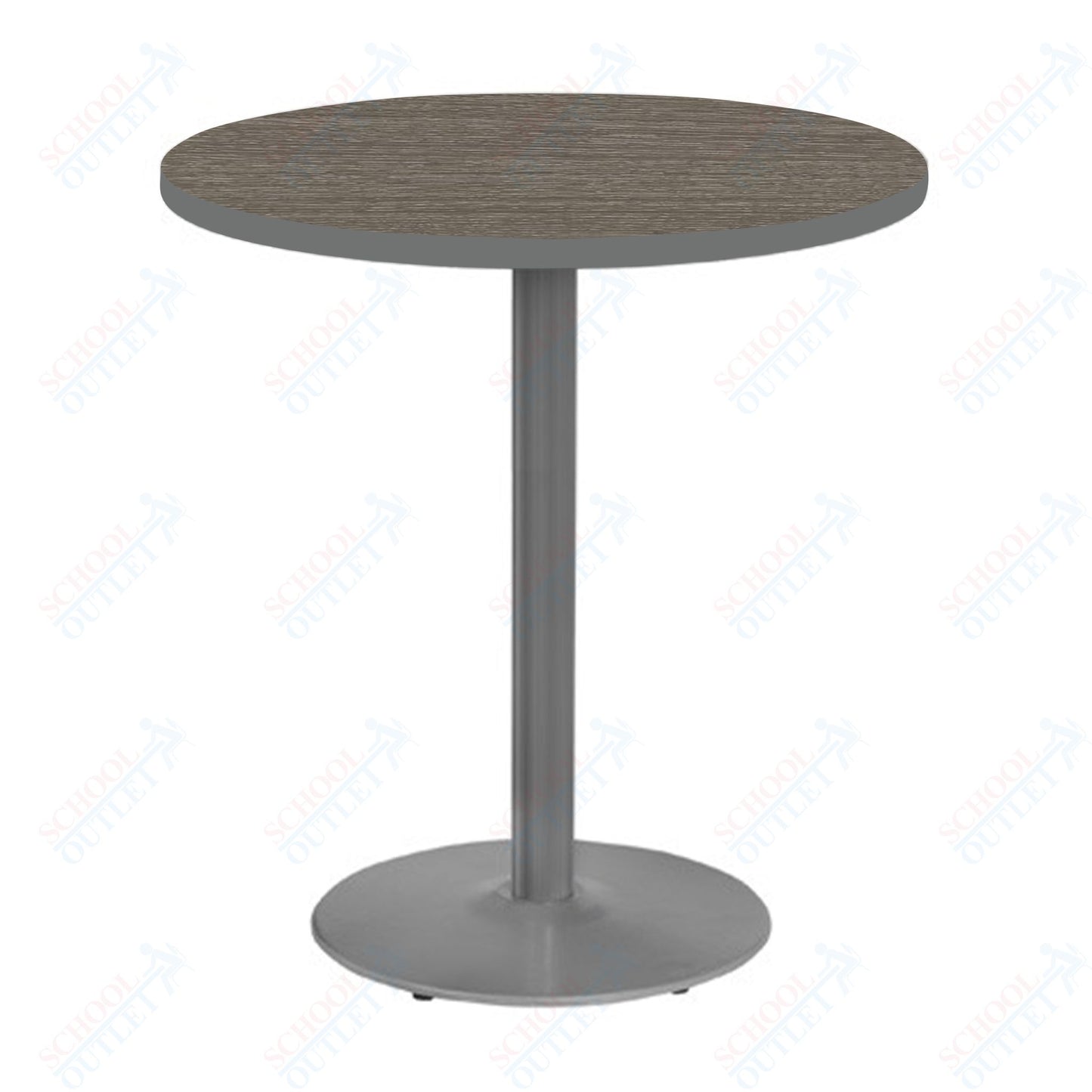 Marco 30" Round Cafe Table 42" Height Gray Base (MG2543-M242)