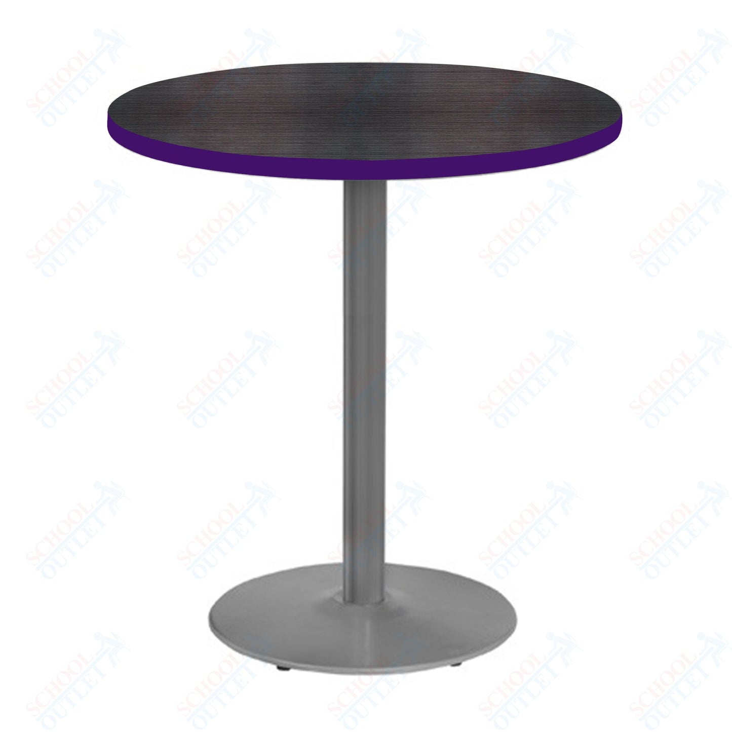 Marco 30" Round Cafe Table 42" Height Gray Base (MG2543-M242)