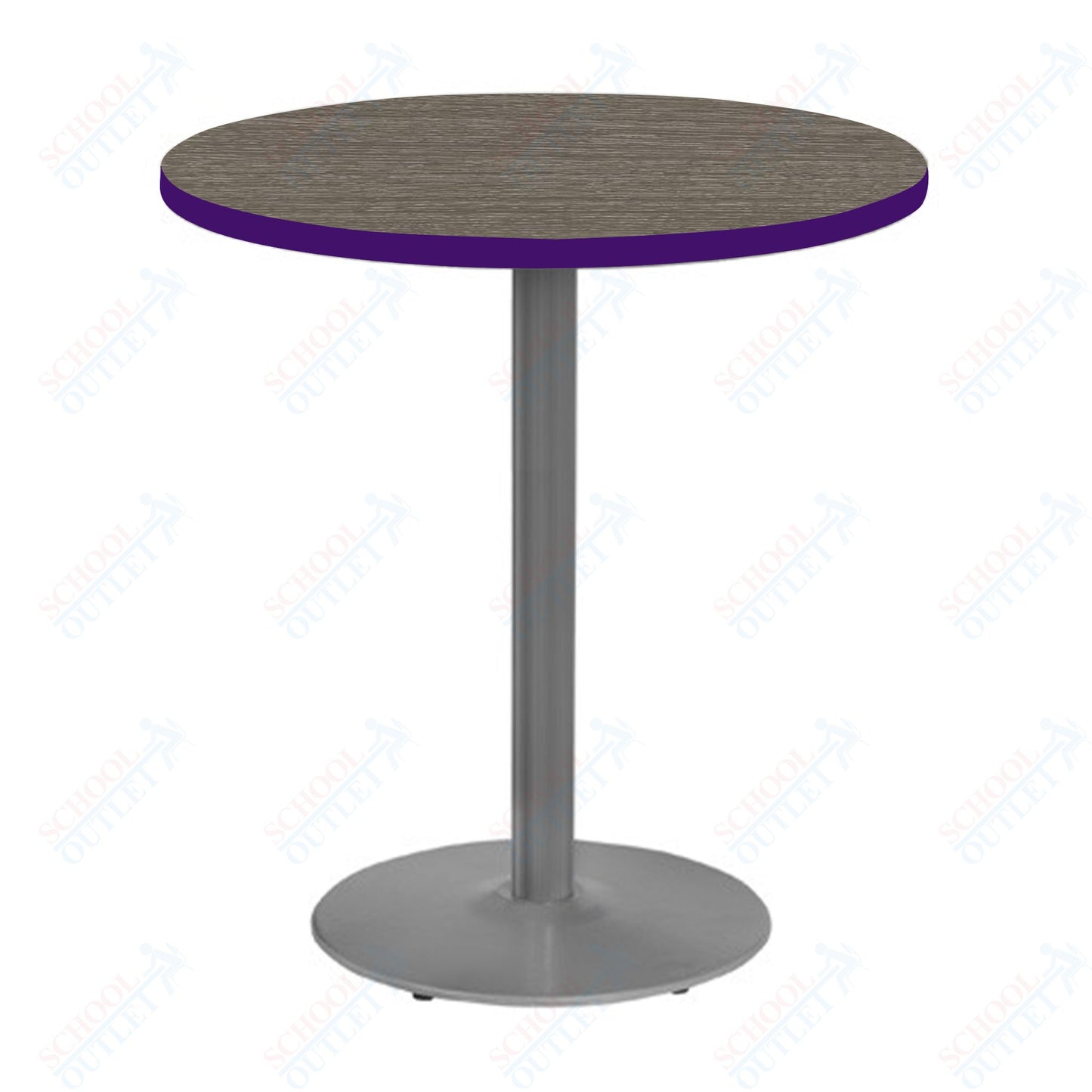 Marco 30" Round Cafe Table 42" Height Gray Base (MG2543-M242)