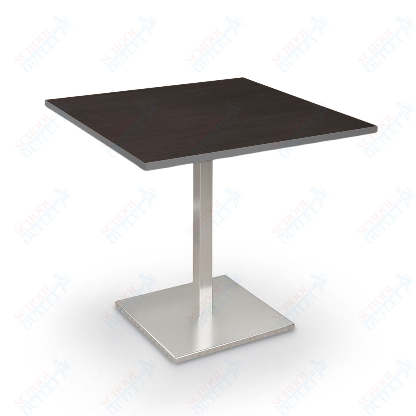 Height Adjustable Height Bistro Table (Square) - 32"W x 32"D x 30"-38"H - 91189