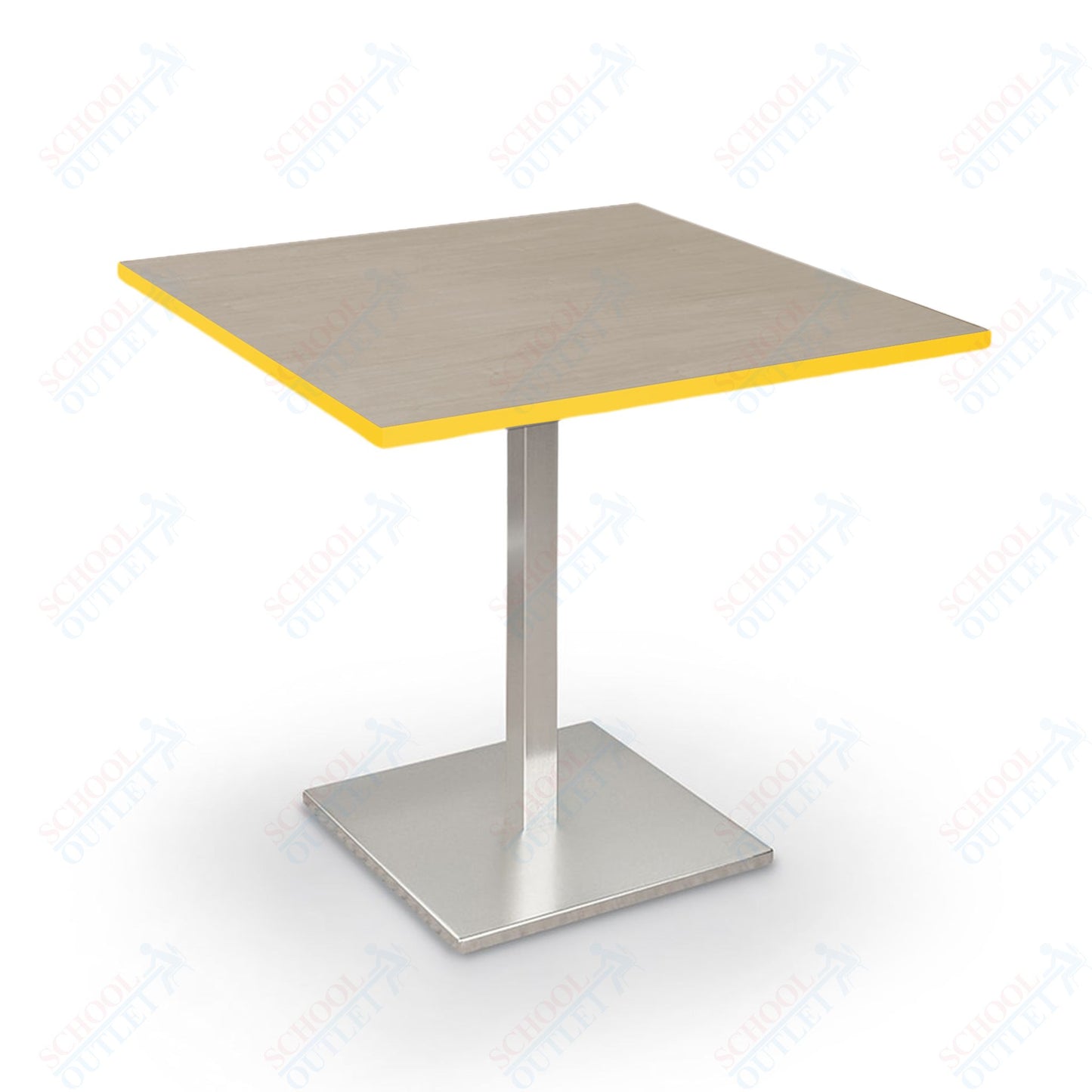 Height Adjustable Height Bistro Table (Square) - 32"W x 32"D x 30"-38"H - 91189