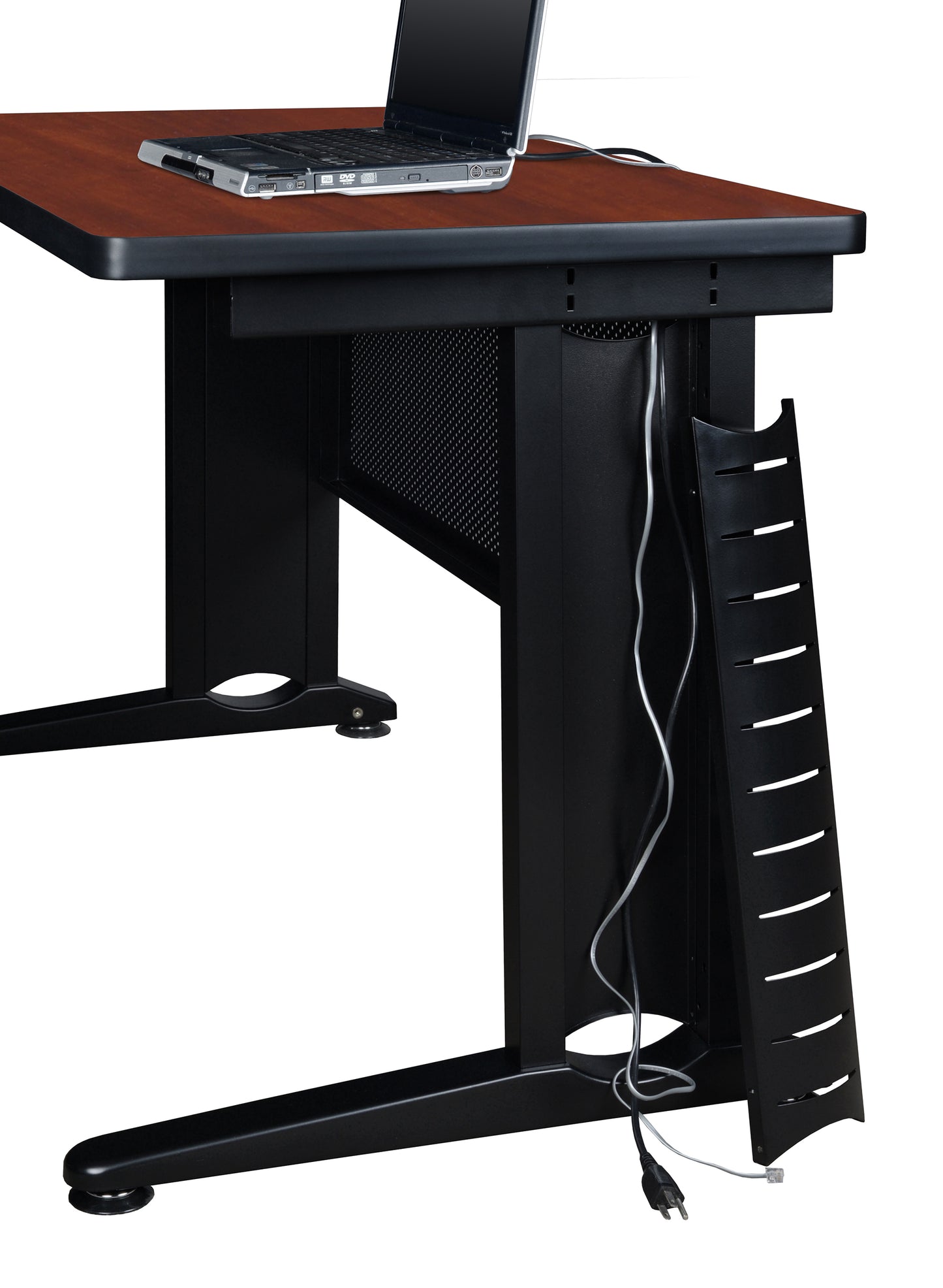 Regency Fusion 66" x 24" Teachers Desk with Single Pedestal Drawer Unit
