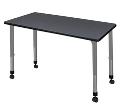Regency Kee 42 x 30 in. Height Adjustable Mobile Classroom Activity Table