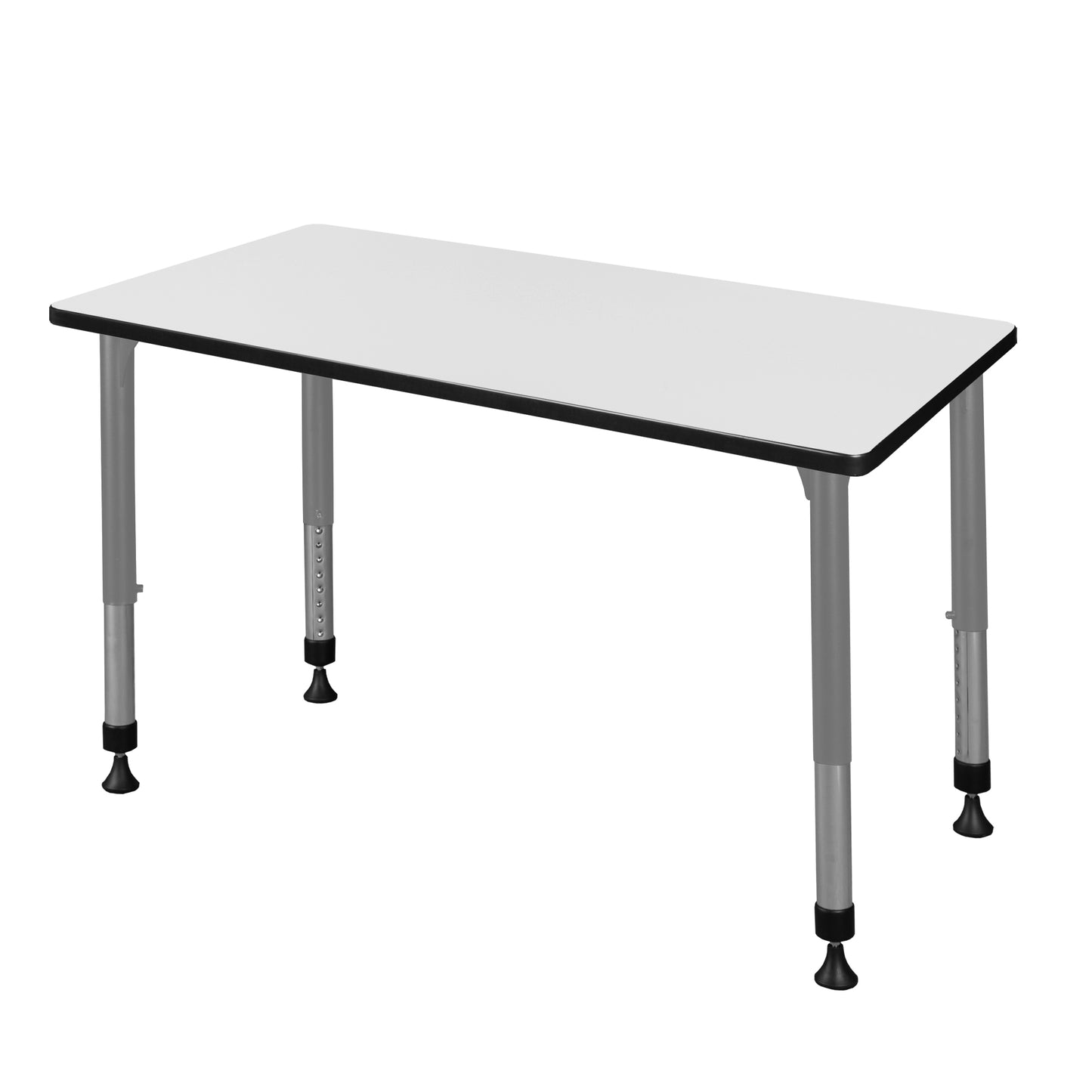 Regency Kee 48 x 24 in. Height Adjustable Mobile Classroom Activity Table