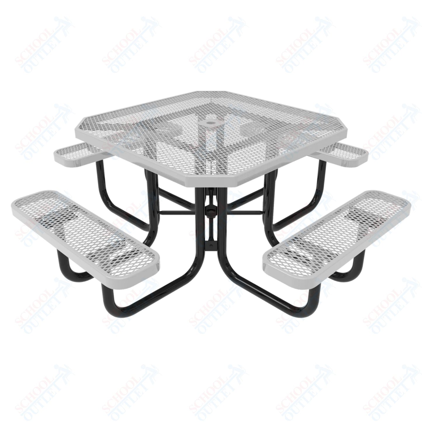 MyTcoat MYT-TOT46 46″ Octagon Portable Picnic Table (76"W x 76"D x 30"H)