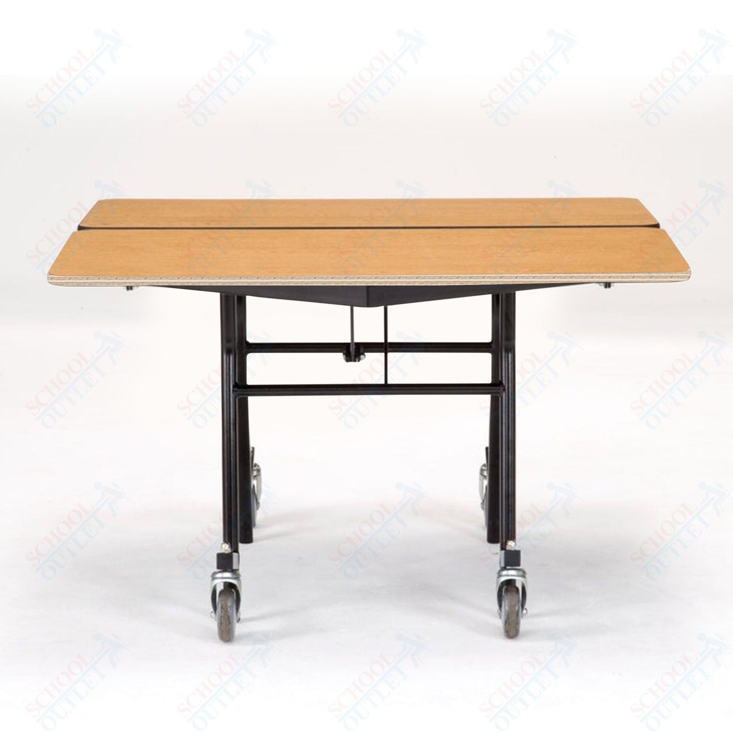 NPS Mobile Cafeteria Square Table Shape Unit - 48" W x 48" L (National Public Seating NPS - MT48Q) - SchoolOutlet