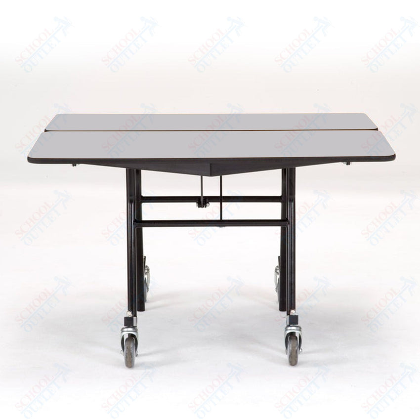 NPS Mobile Cafeteria Square Table Shape Unit - 60" W x 60" L (National Public Seating NPS - MT60Q) - SchoolOutlet