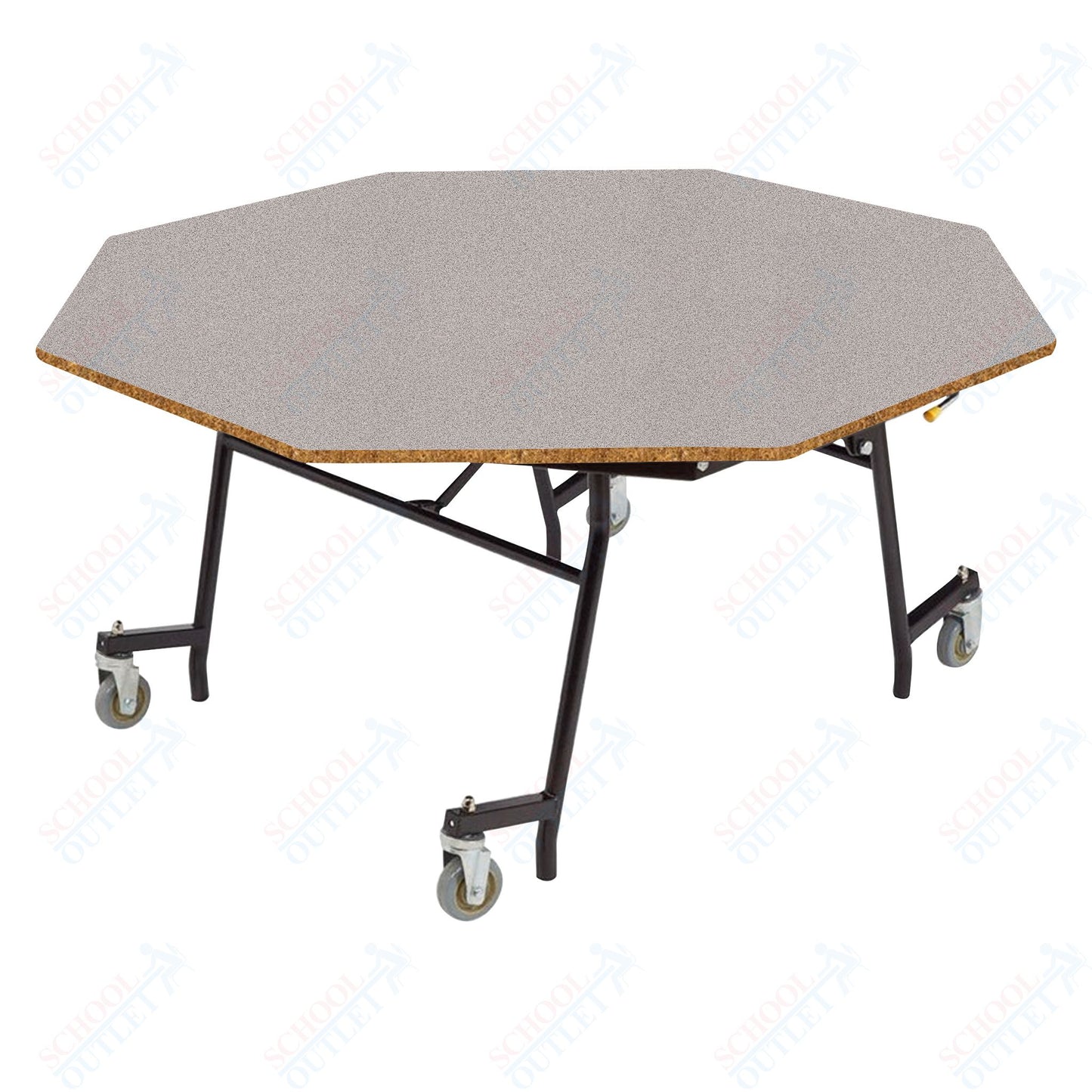 NPS EasyFold 60" Octagon Table (National Public Seating NPS-MTSSF-60O)