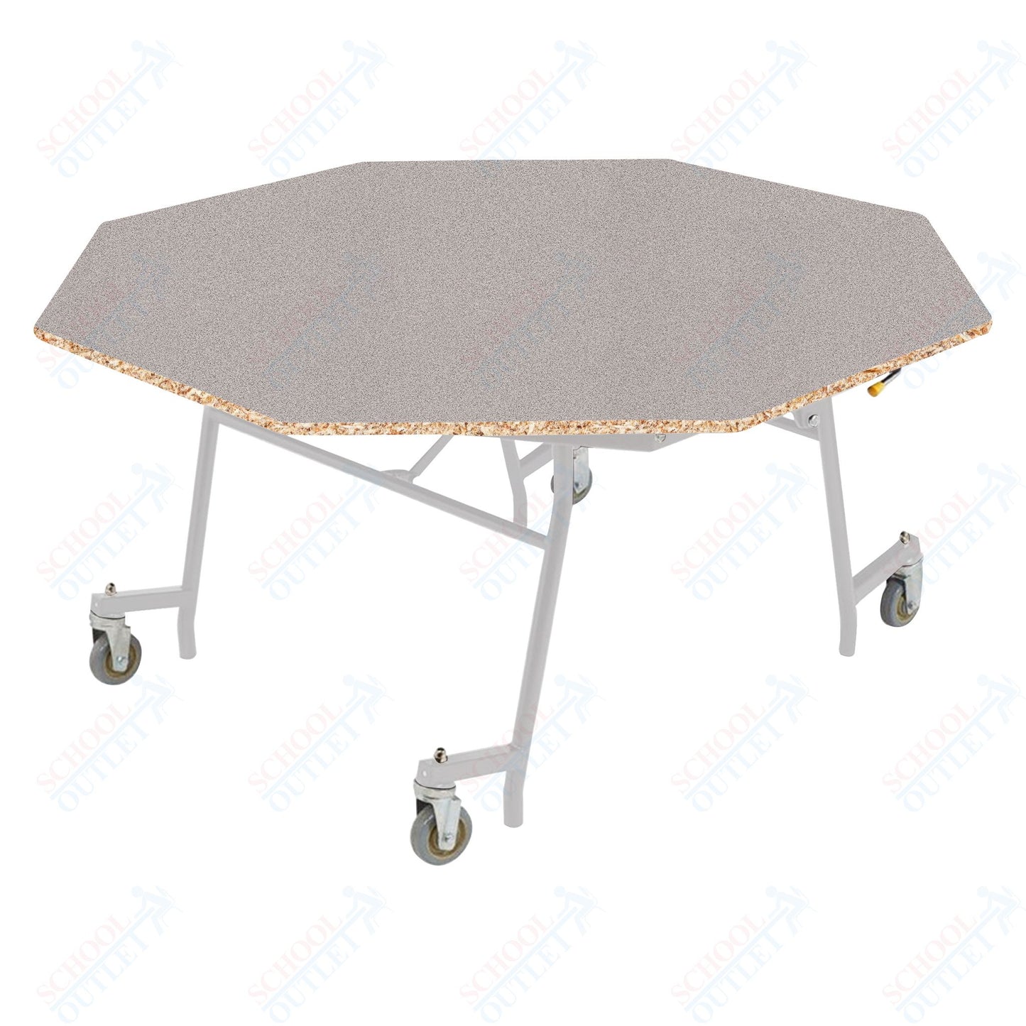 NPS EasyFold 60" Octagon Table (National Public Seating NPS-MTSSF-60O)